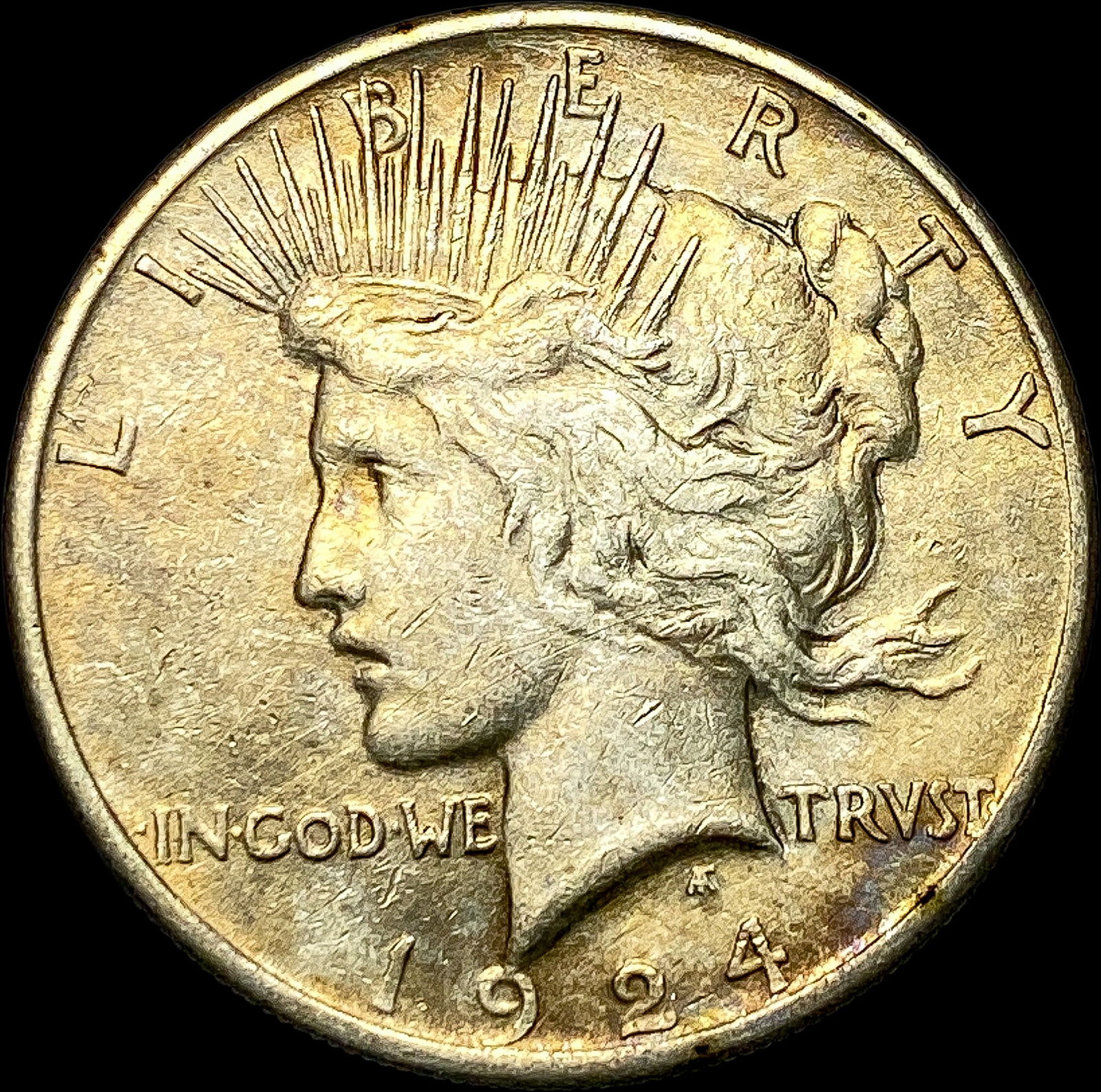 1924 Silver Peace Dollar HIGH GRADE (1 of 2)