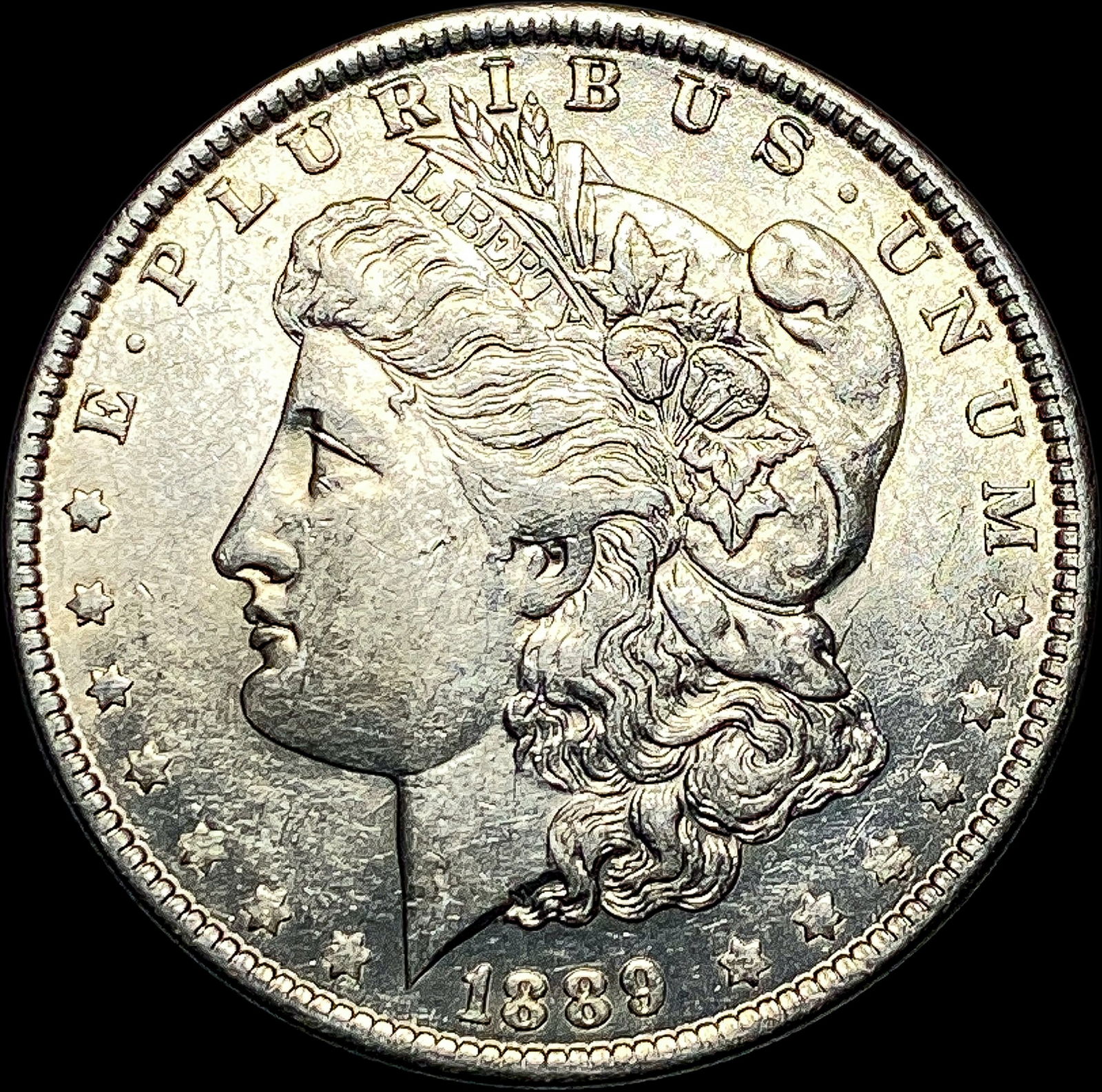 1889-S Silver Morgan Dollar CLOSELY UNCIRCULATED (1 of 2)