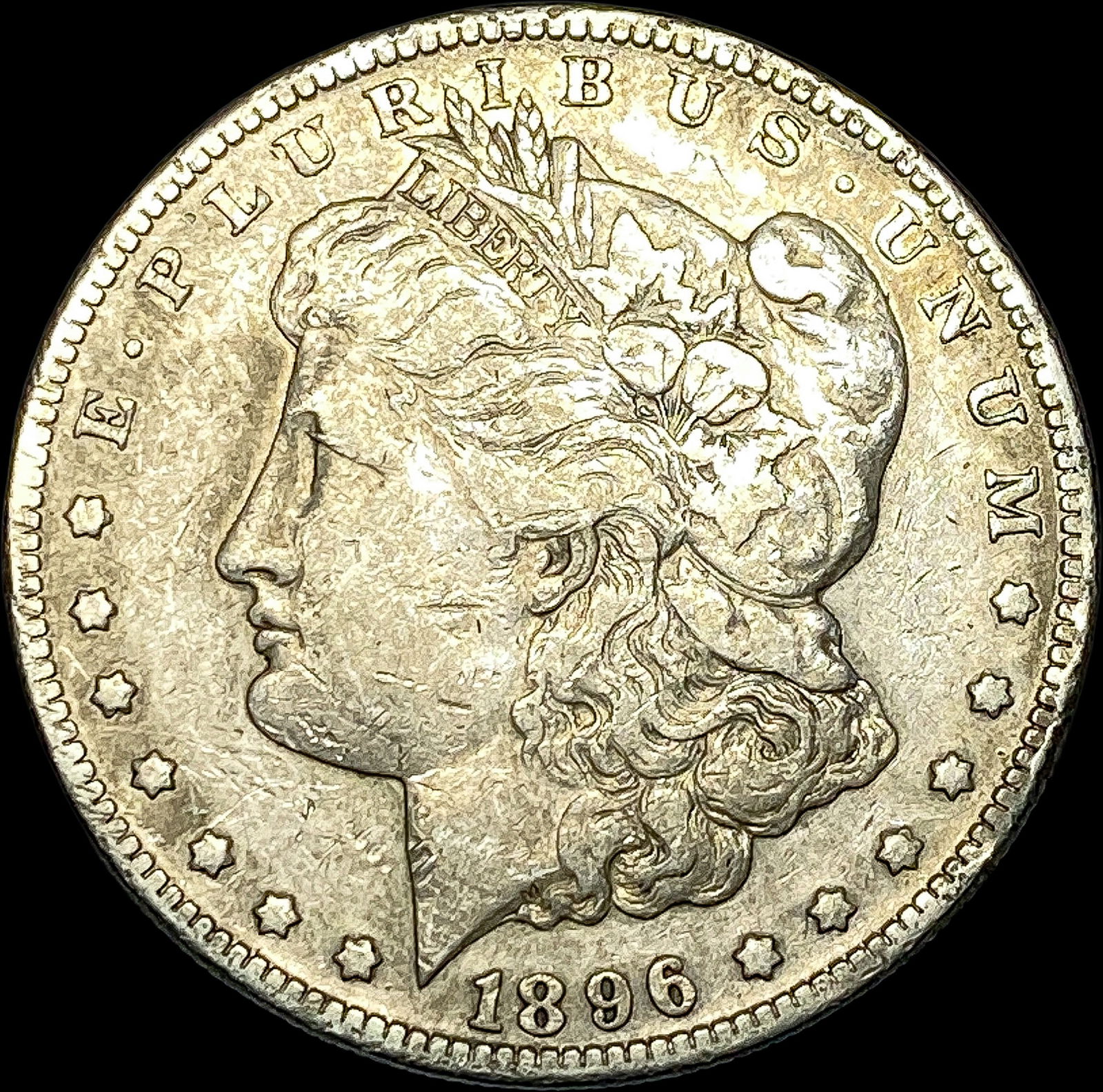 1896-S Silver Morgan Dollar HIGH GRADE (1 of 2)