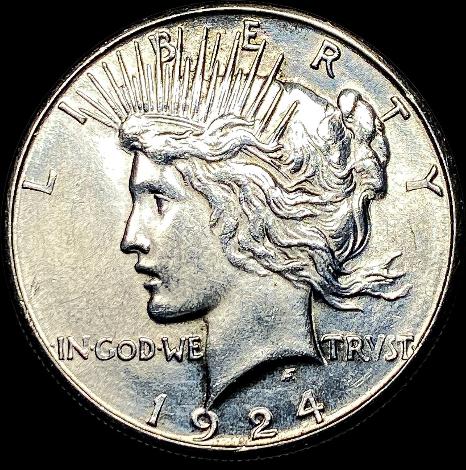 1924 Silver Peace Dollar UNCIRCULATED (1 of 2)