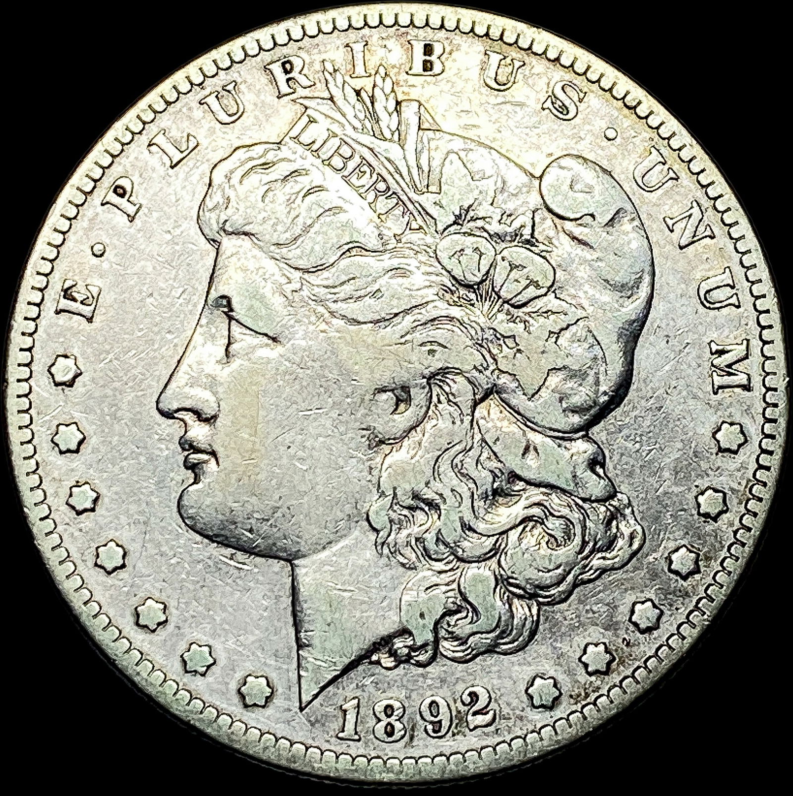 1892-S Silver Morgan Dollar LIGHTLY CIRCULATED (1 of 2)