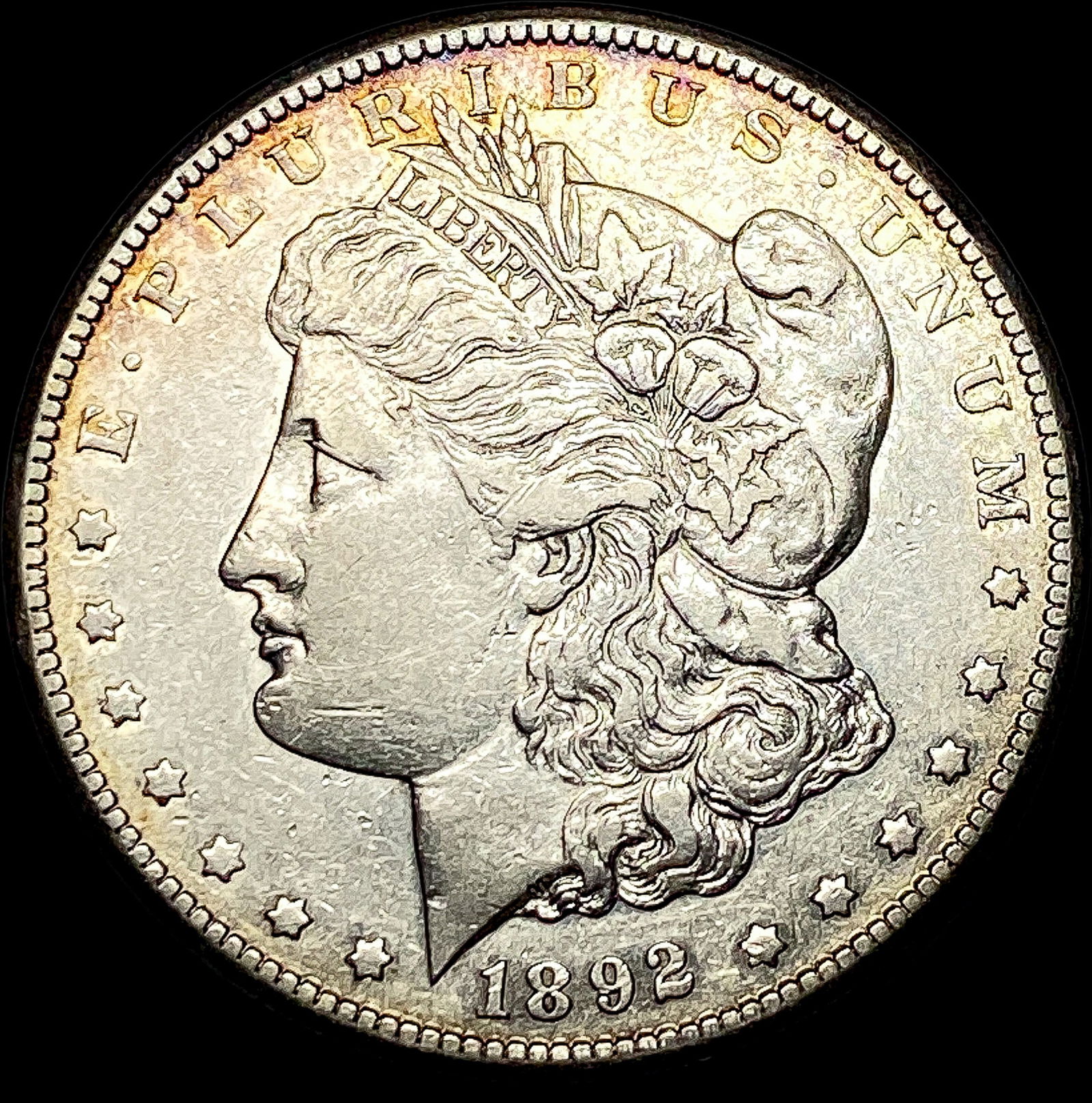 1892-CC Silver Morgan Dollar NEARLY UNCIRCULATED (1 of 2)