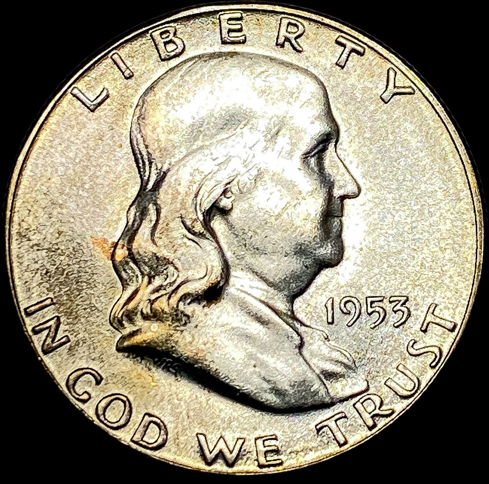 1953 Franklin Silver Half Dollar UNCIRCULATED (1 of 2)