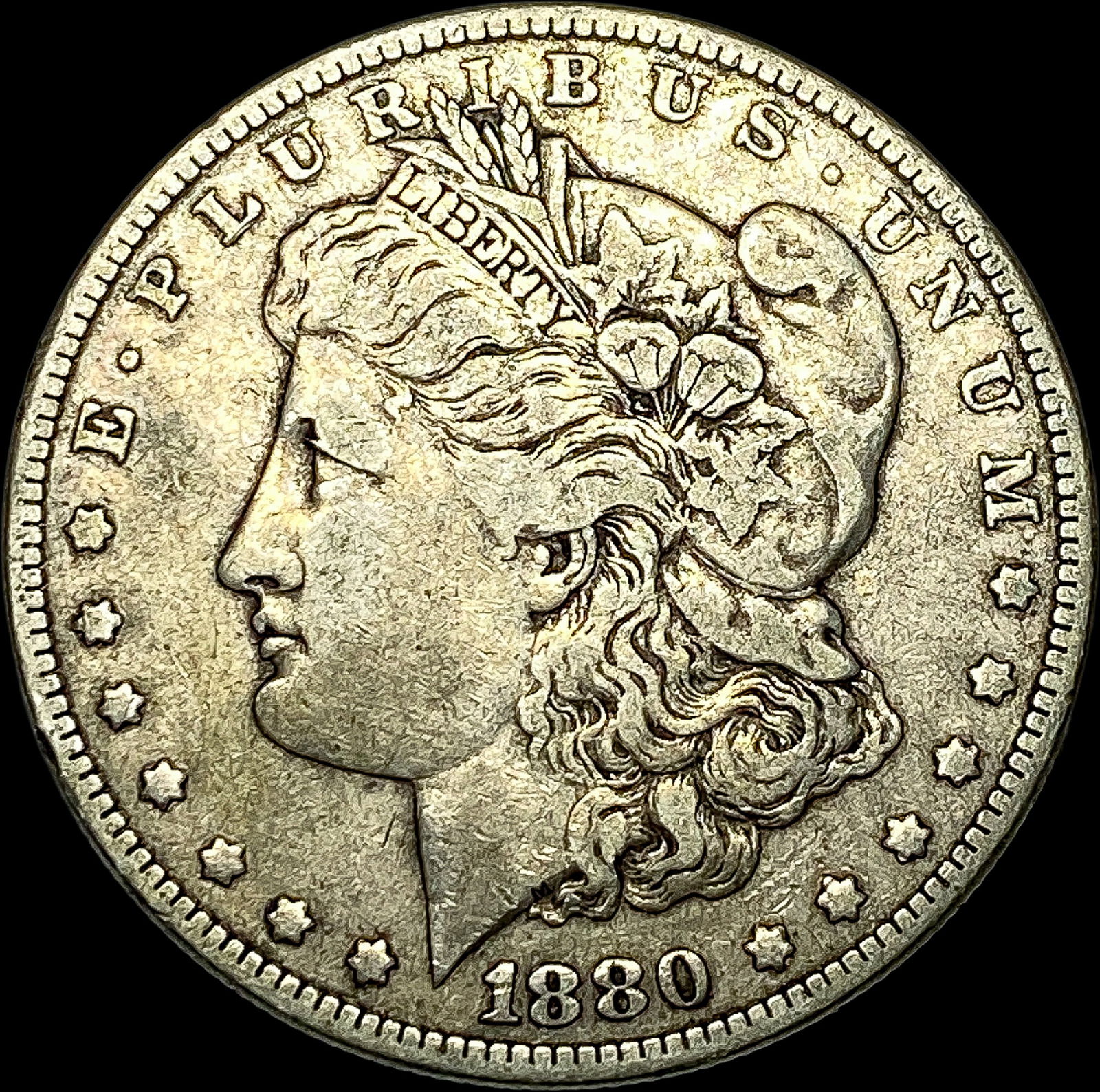 1880 Morgan Silver Dollar NEARLY UNCIRCULATED (1 of 2)