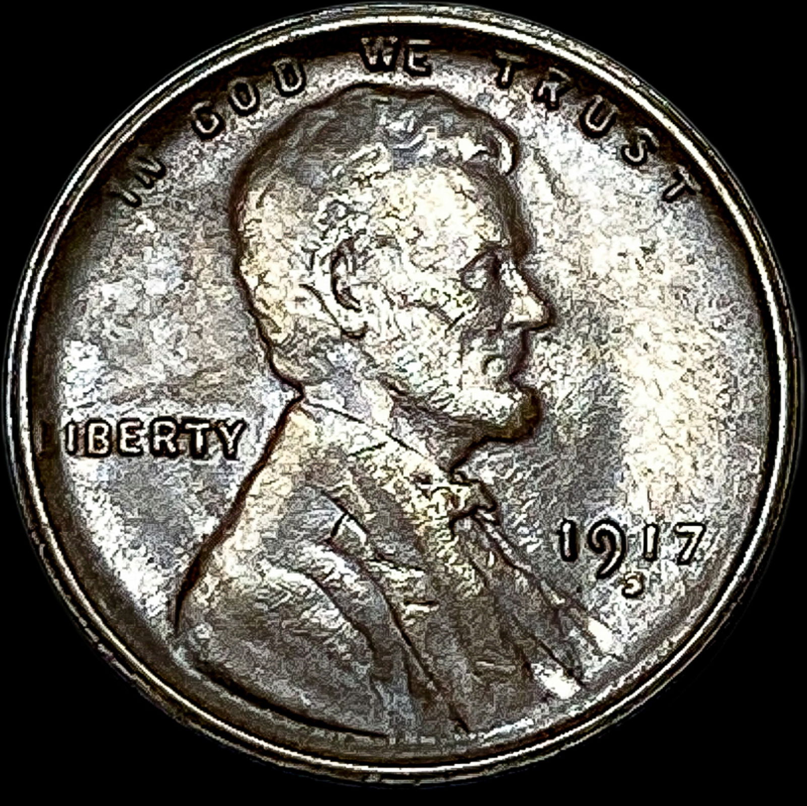 1917 Lincoln Wheat Cent CLOSELY UNCIRCULATED (1 of 2)