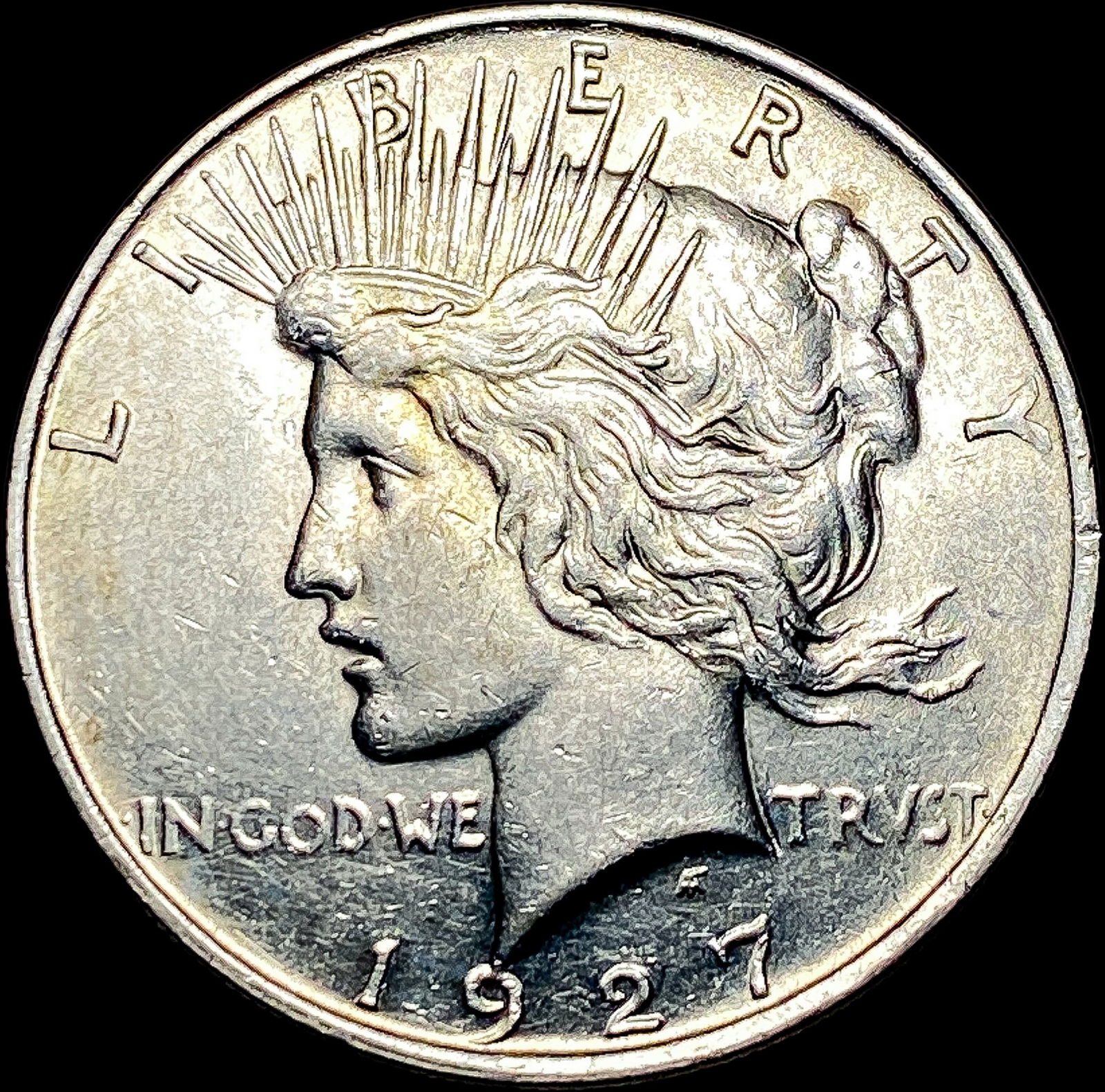 1927 Peace Silver Dollar CLOSELY UNCIRCULATED (1 of 2)
