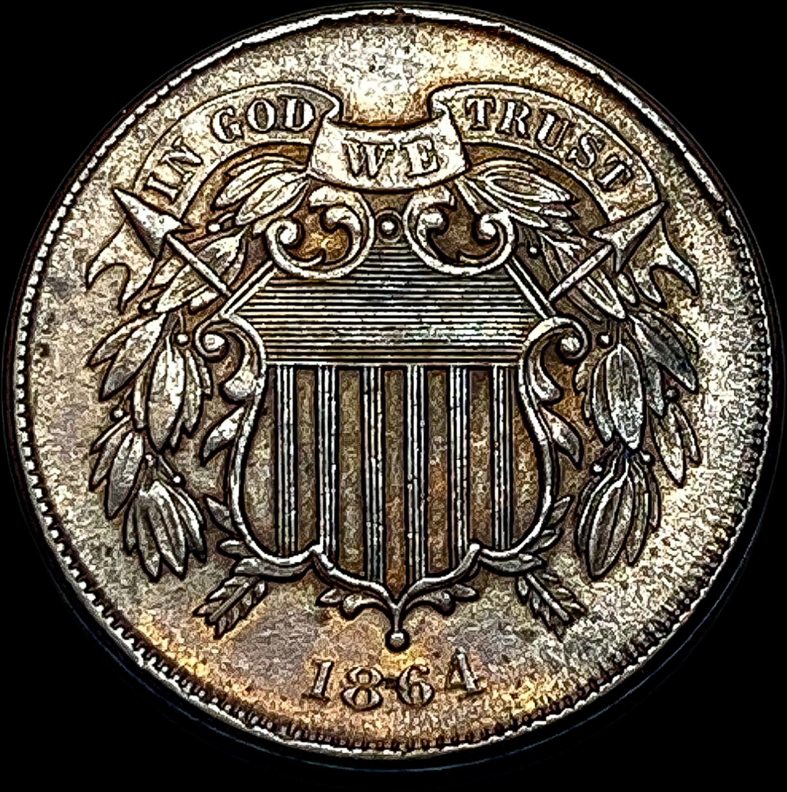 1864 Two-Cent Piece UNCIRCULATED (1 of 2)