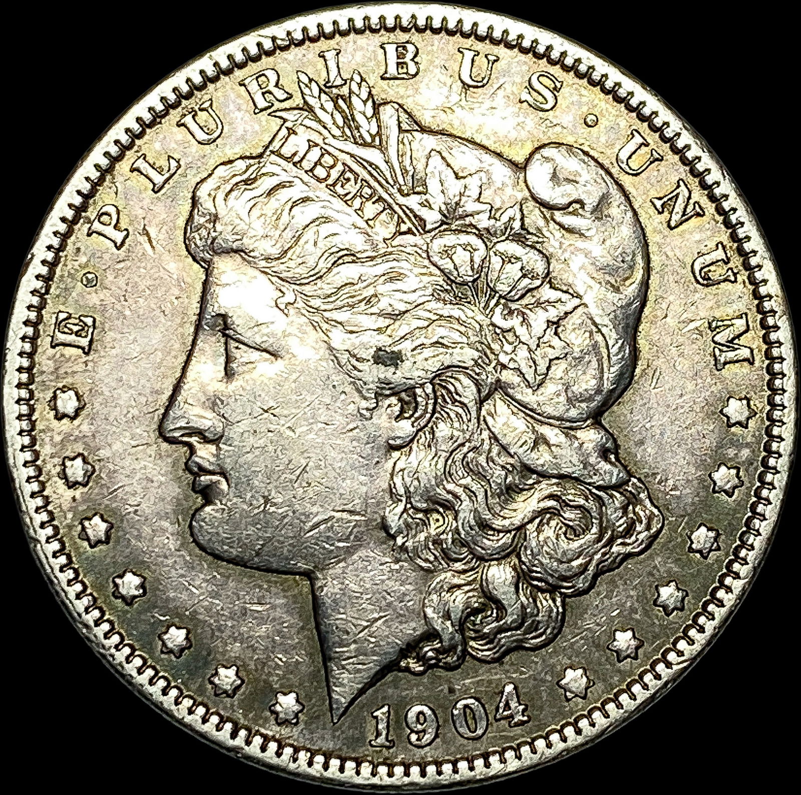 1904-O Silver Morgan Dollar CLOSELY UNCIRCULATED (1 of 2)