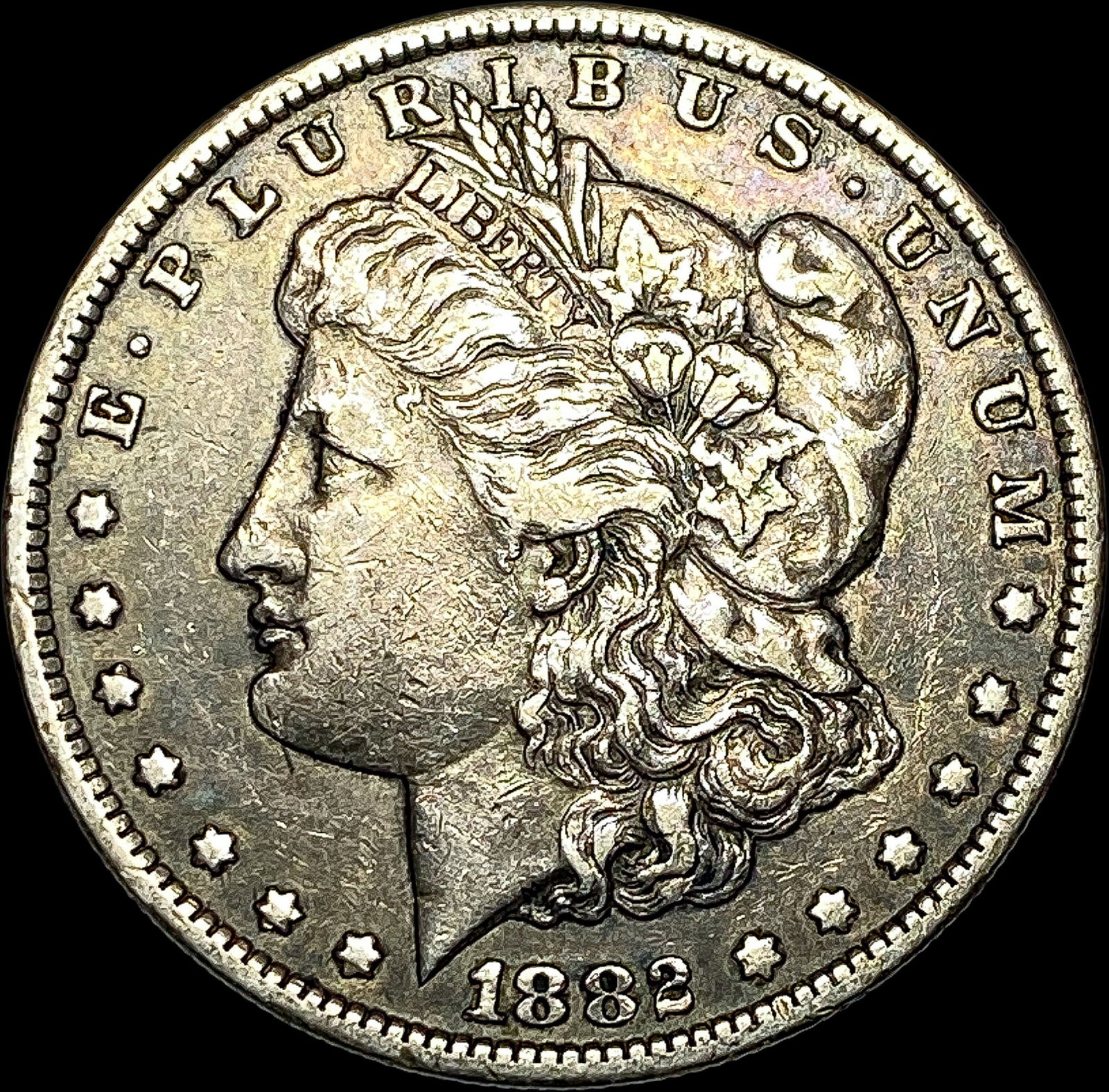 1882-CC Silver Morgan Dollar NEARLY UNCIRCULATED (1 of 2)