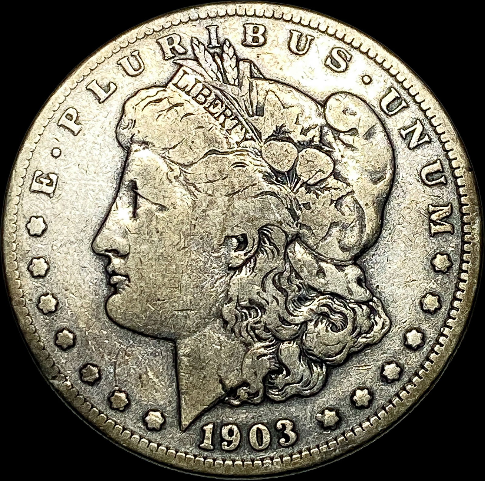 1903-S Silver Morgan Dollar LIGHTLY CIRCULATED (1 of 2)