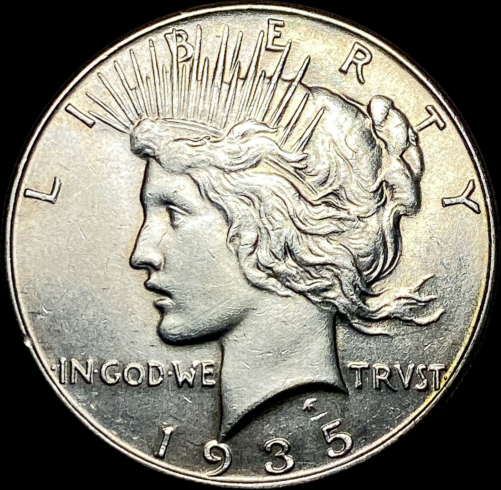 1935 Silver Peace Dollar UNCIRCULATED (1 of 2)