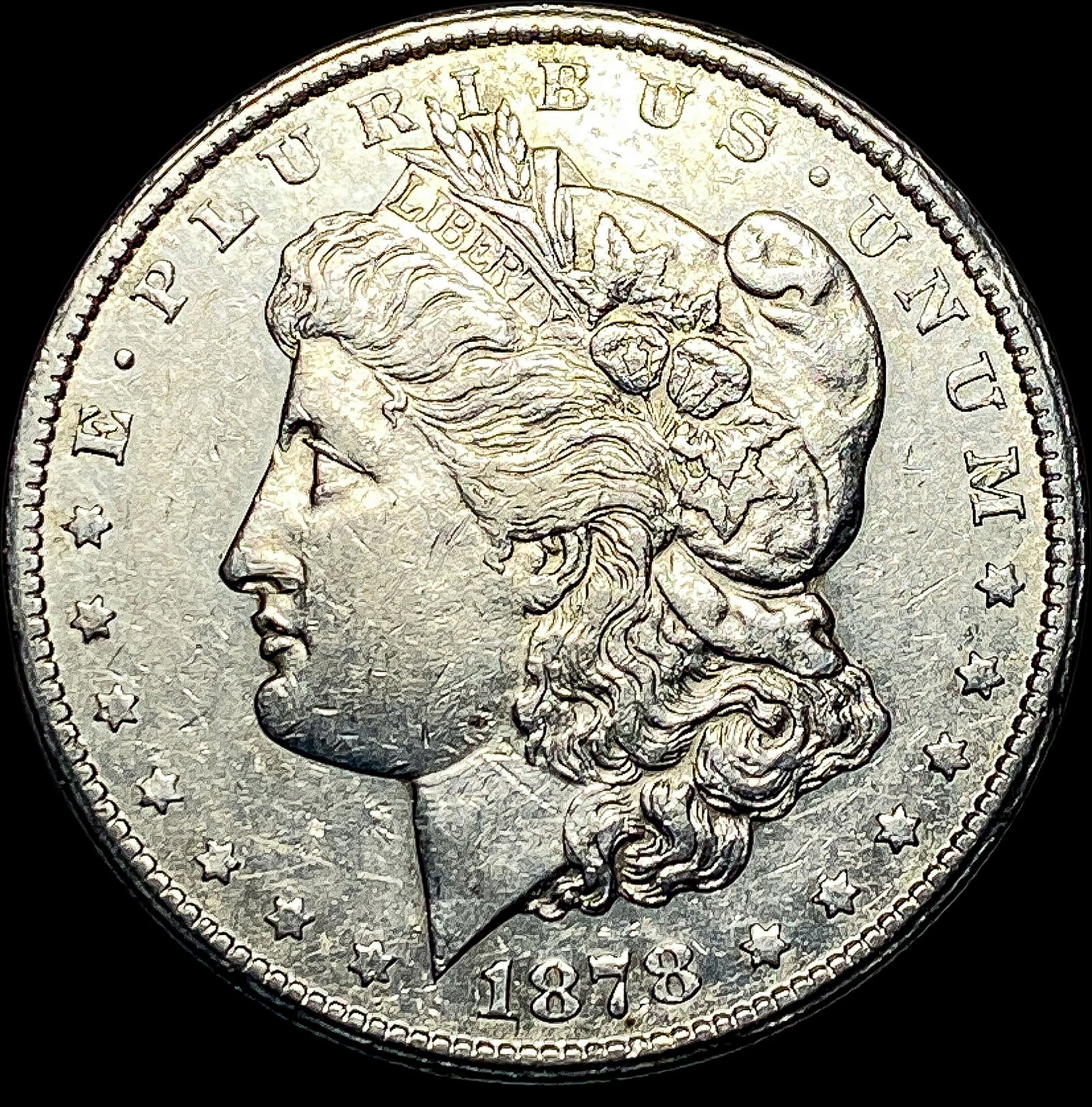 1878-S Silver Morgan Dollar CLOSELY UNCIRCULATED (1 of 2)