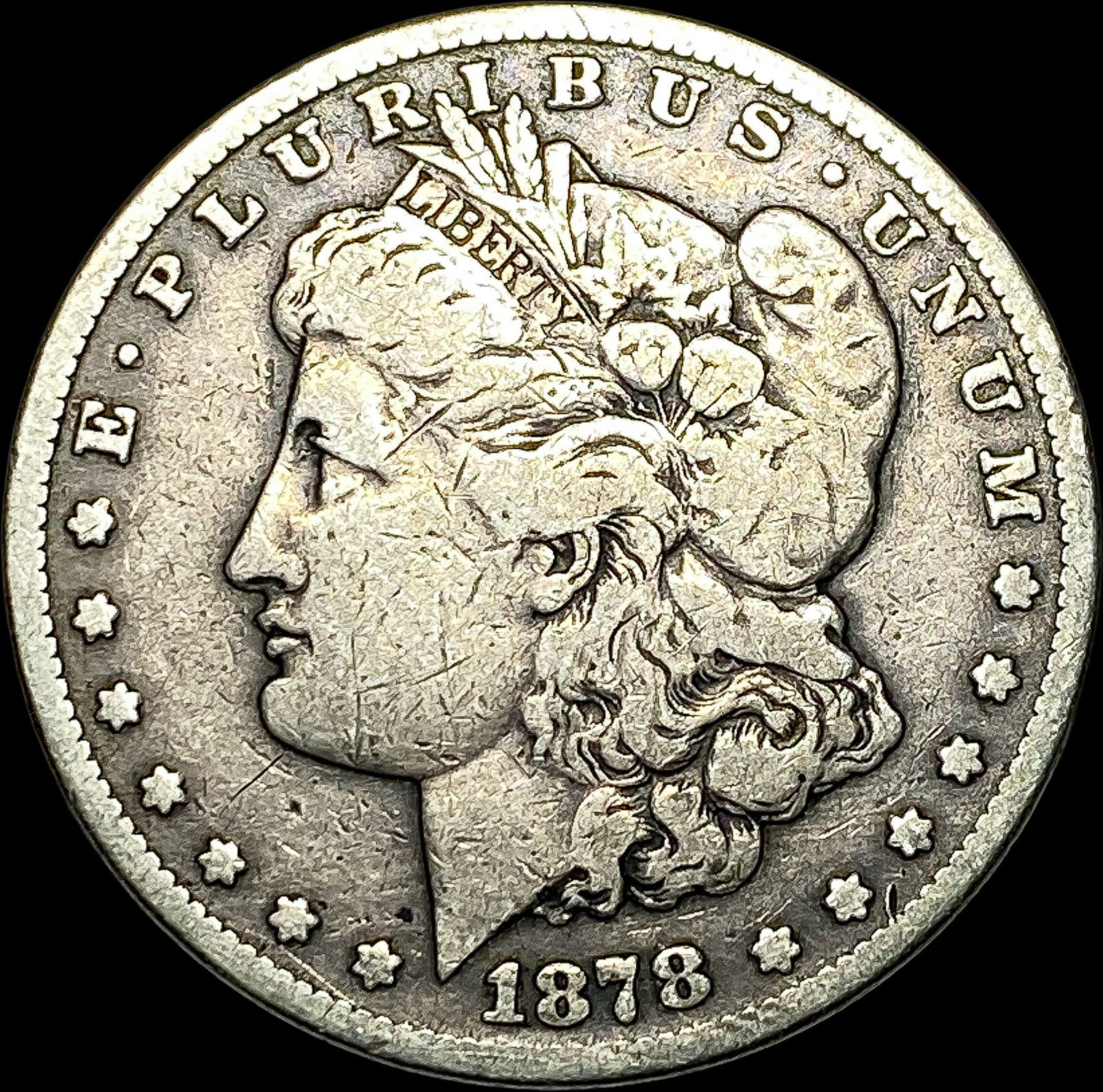 1878-CC Silver Morgan Dollar NICELY CIRCULATED (1 of 2)