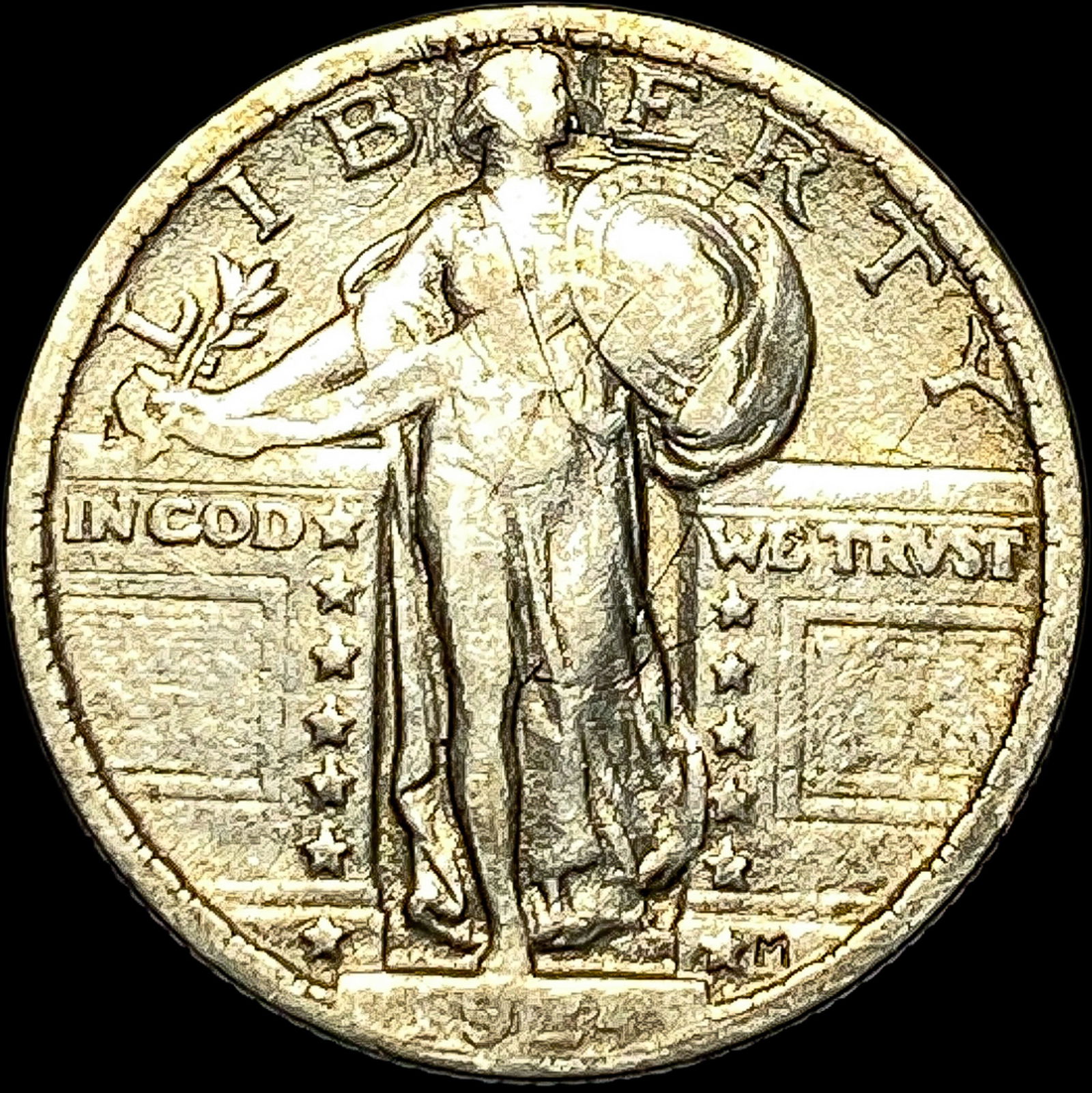 1925 Standing Liberty Quarter LIGHTLY CIRCULATED (1 of 2)