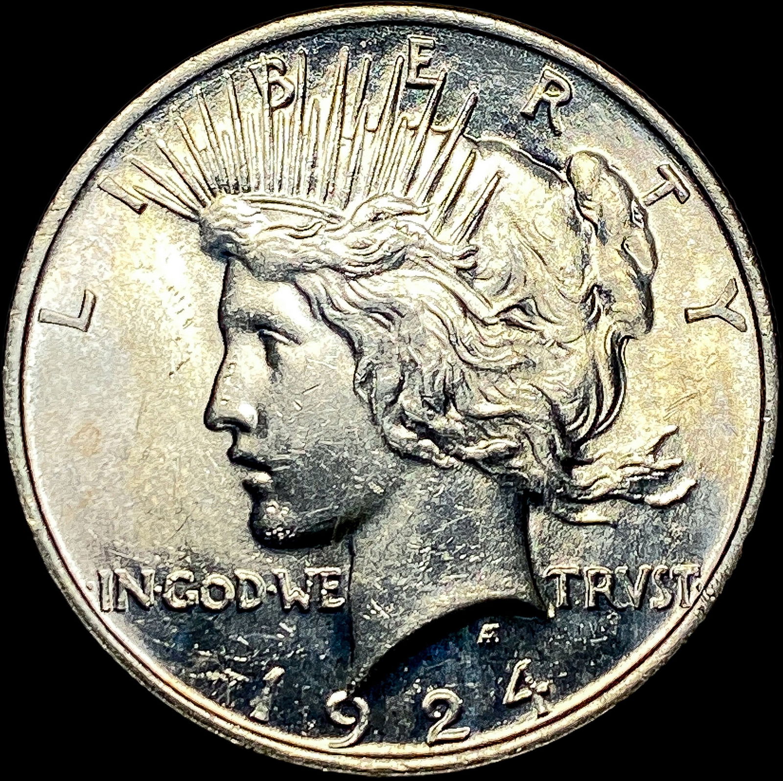 1924 Silver Peace Dollar UNCIRCULATED (1 of 2)