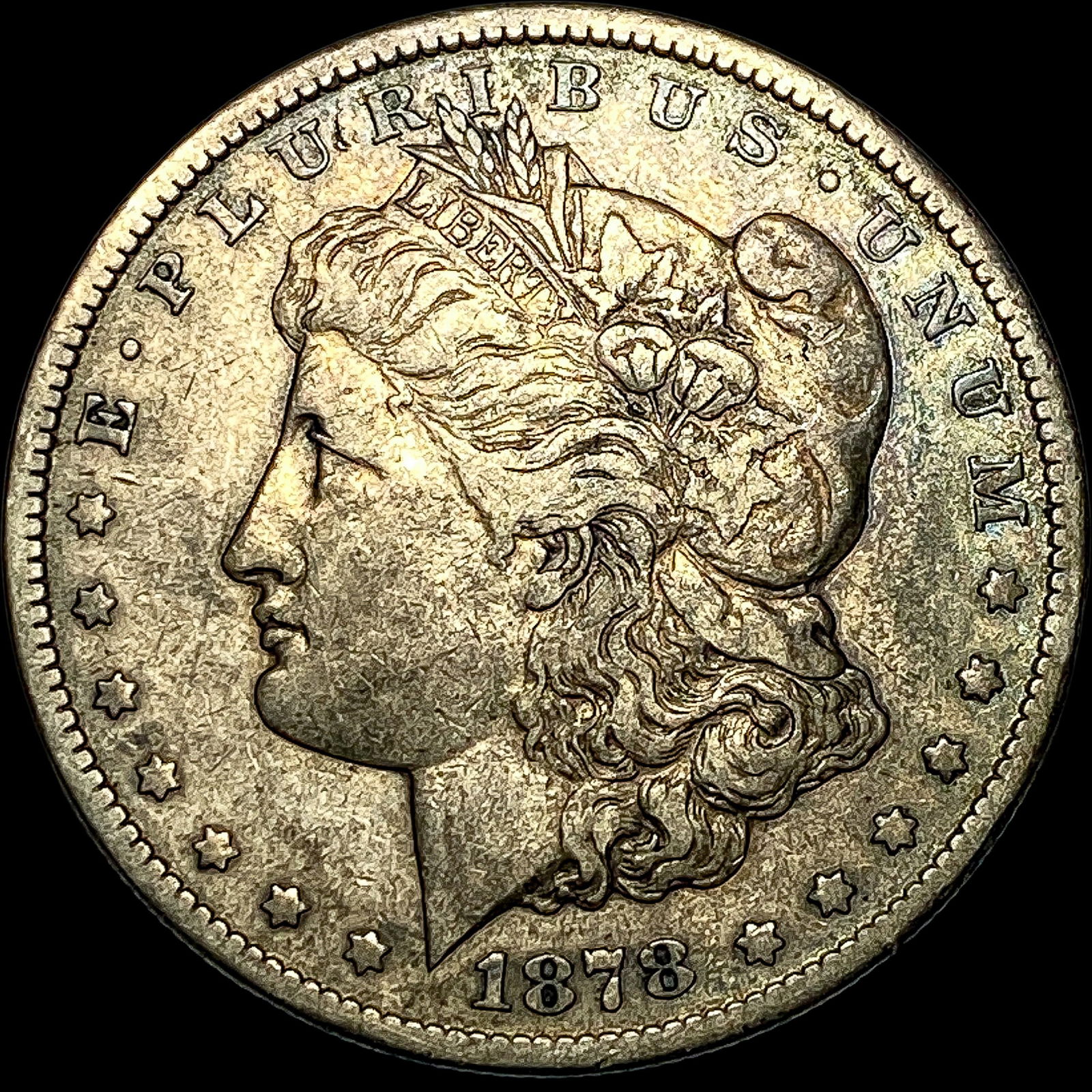1878-CC Silver Morgan Dollar ABOUT UNCIRCULATED (1 of 2)