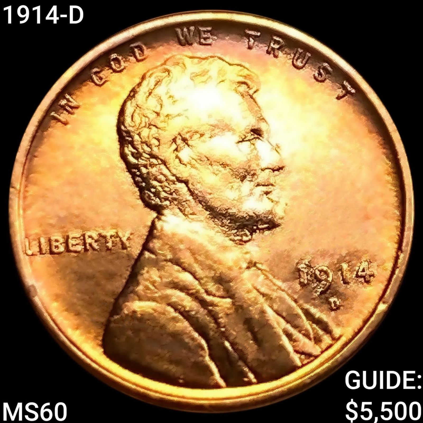 1914-D Wheat Cent UNCIRCULATED (1 of 2)