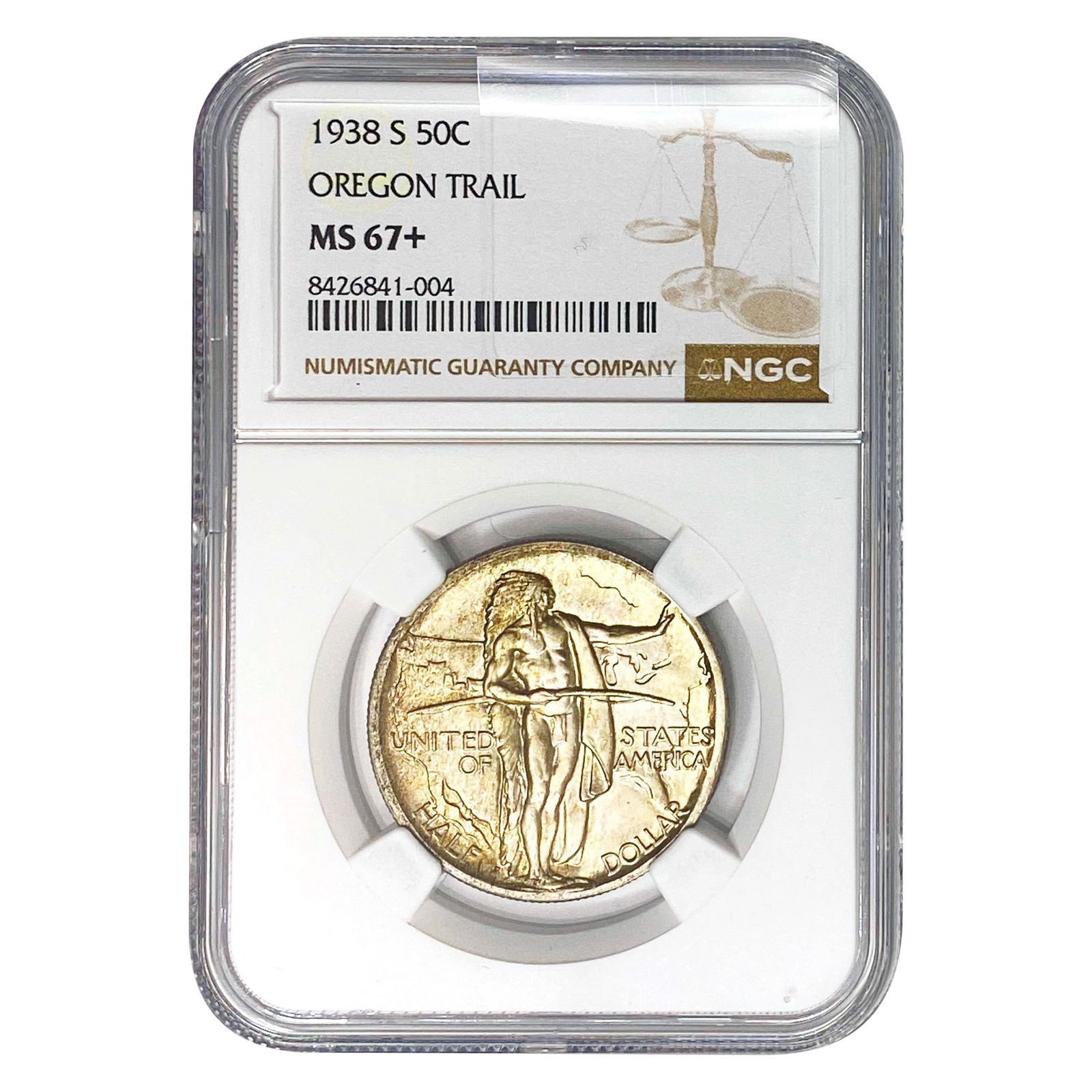 1938-S Oregon Trail Half Dollar NGC MS67+ (1 of 2)