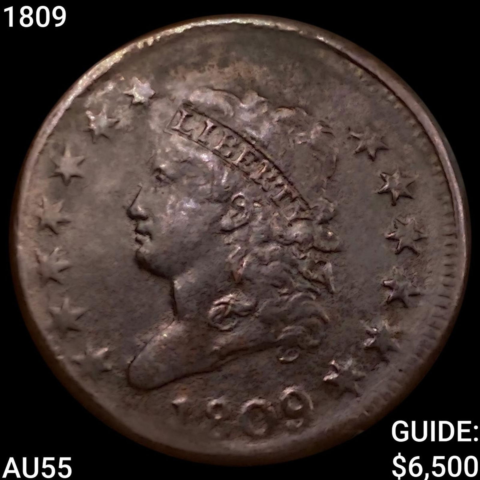 1809 Classic Head Large Cent HIGH GRADE (1 of 2)
