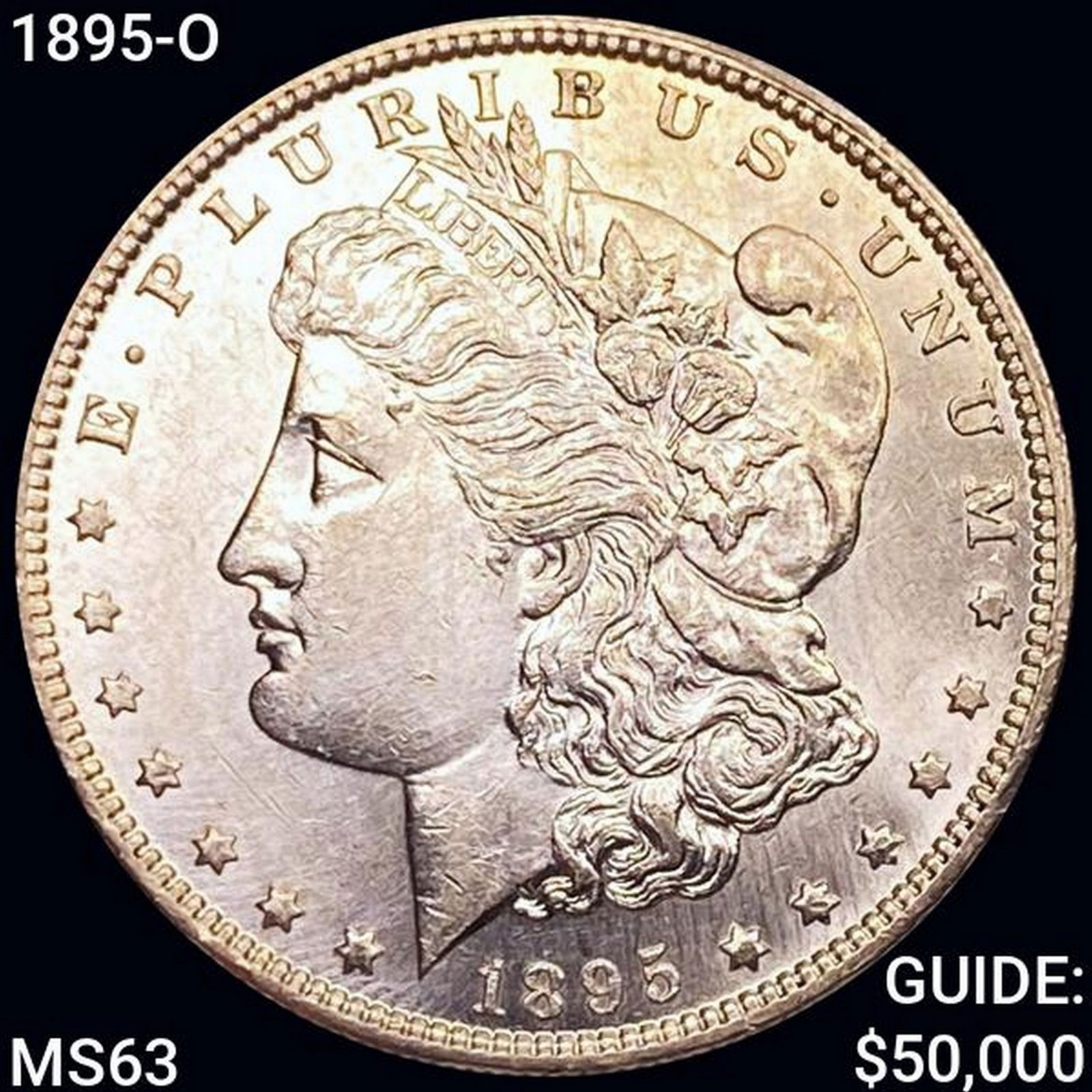 1895-O Morgan Silver Dollar CHOICE BU (1 of 2)