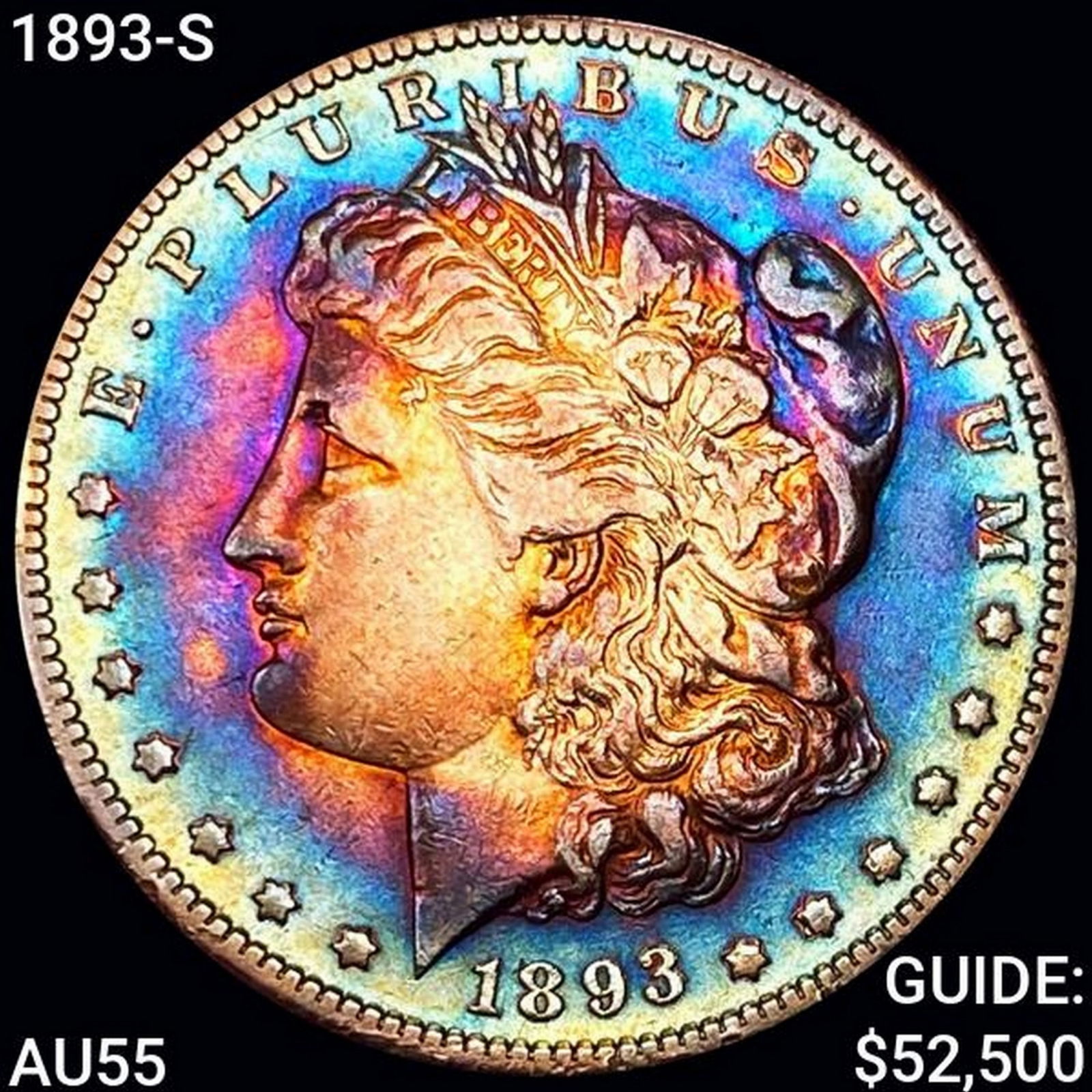 1893-S Morgan Silver Dollar HIGH GRADE (1 of 2)