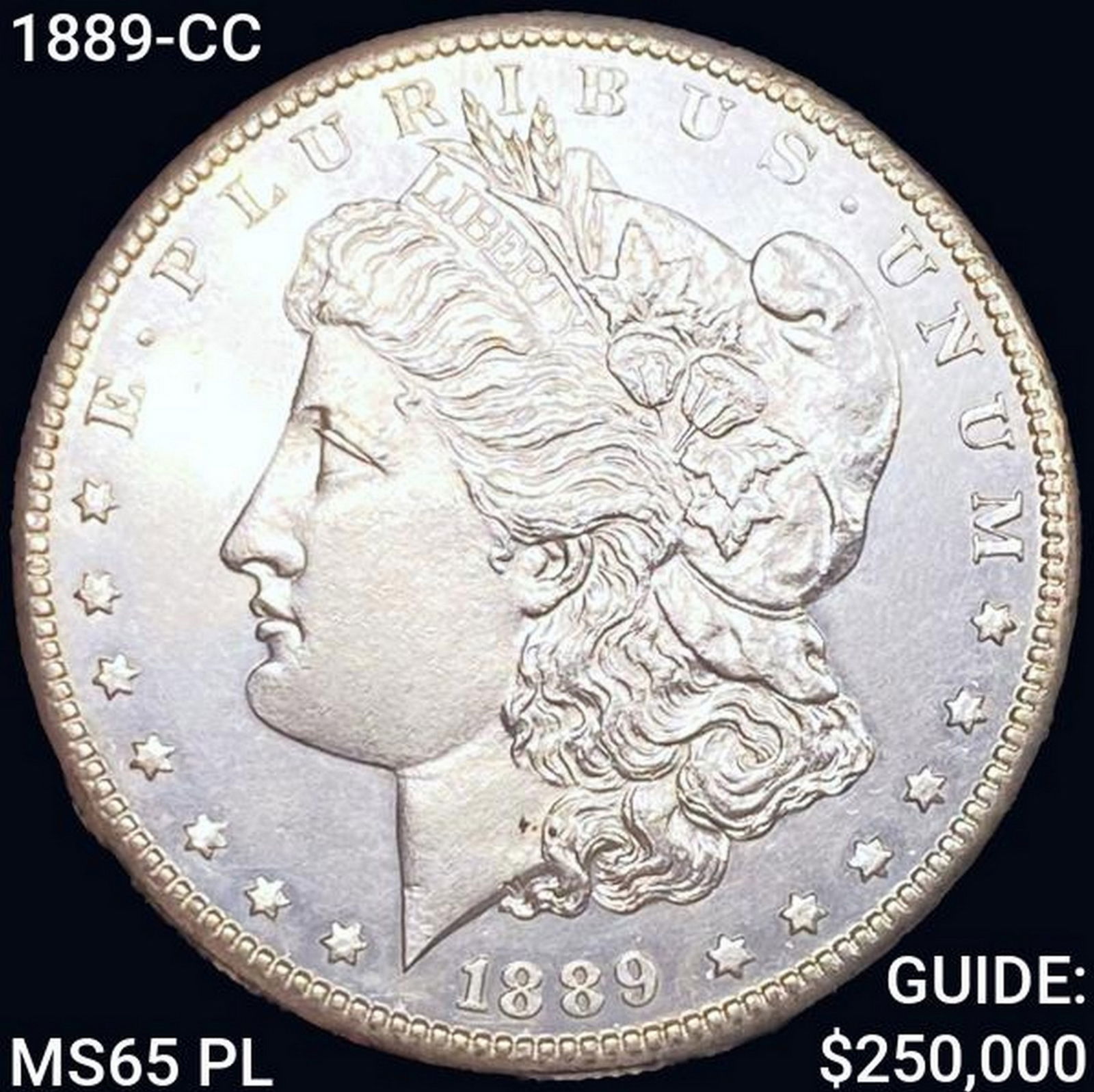 1889-CC Morgan Silver Dollar GEM BU PL (1 of 2)