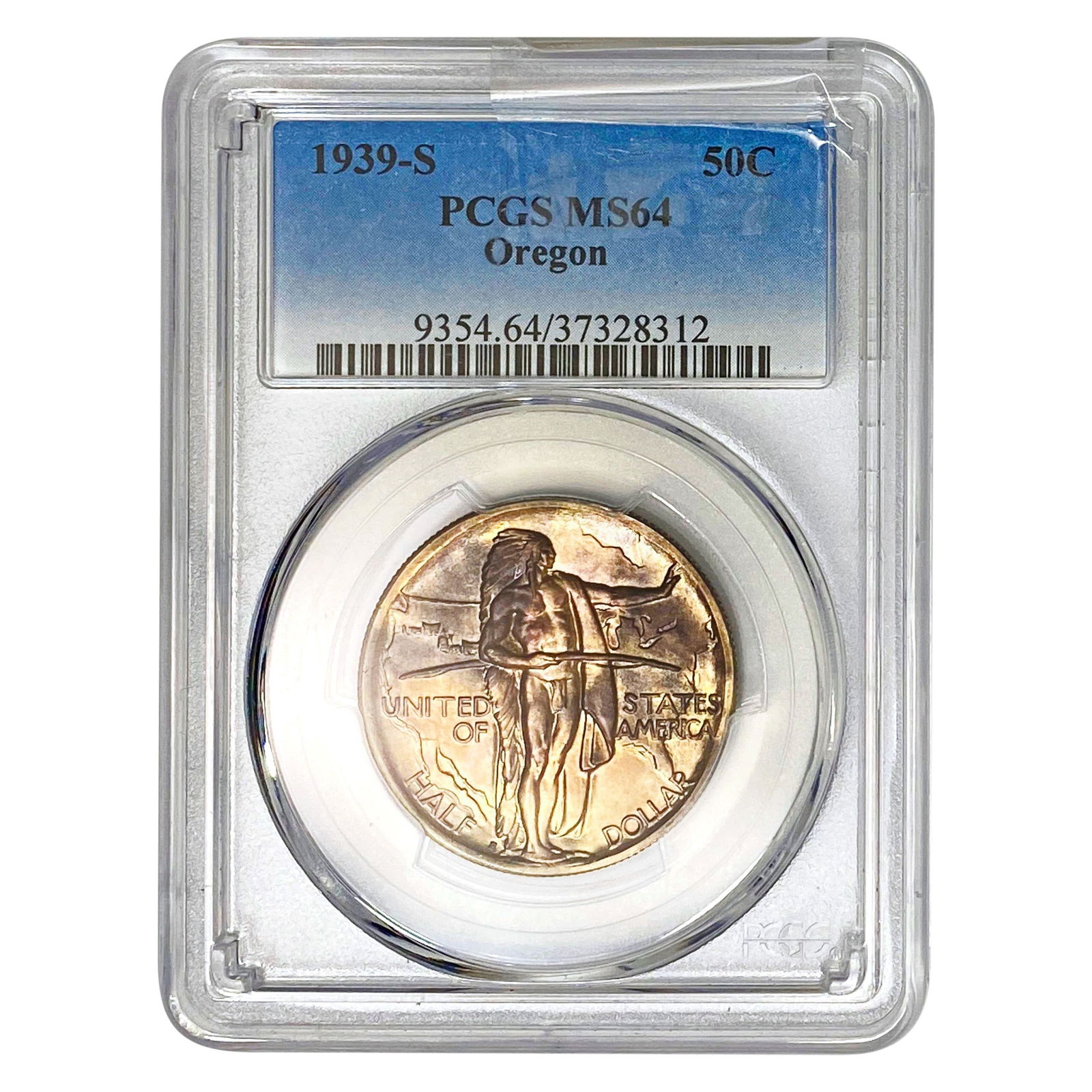 1939-S Oregon Trail Half Dollar PCGS MS64 (1 of 2)