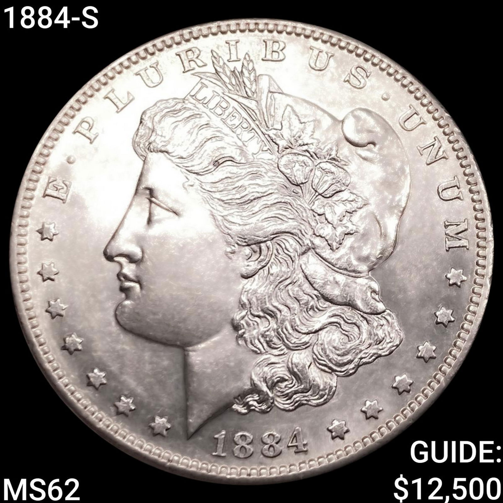 1884-S Morgan Silver Dollar UNCIRCULATED (1 of 2)