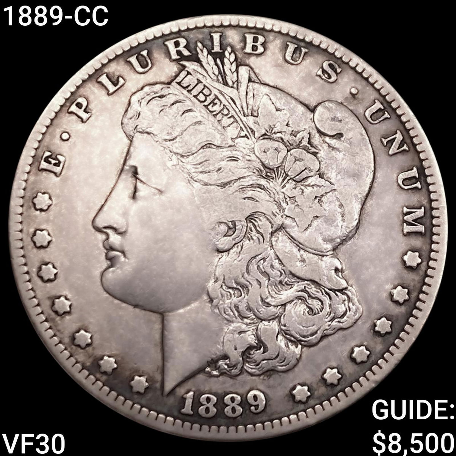 1889-CC Morgan Silver Dollar LIGHTLY CIRCULATED (1 of 2)