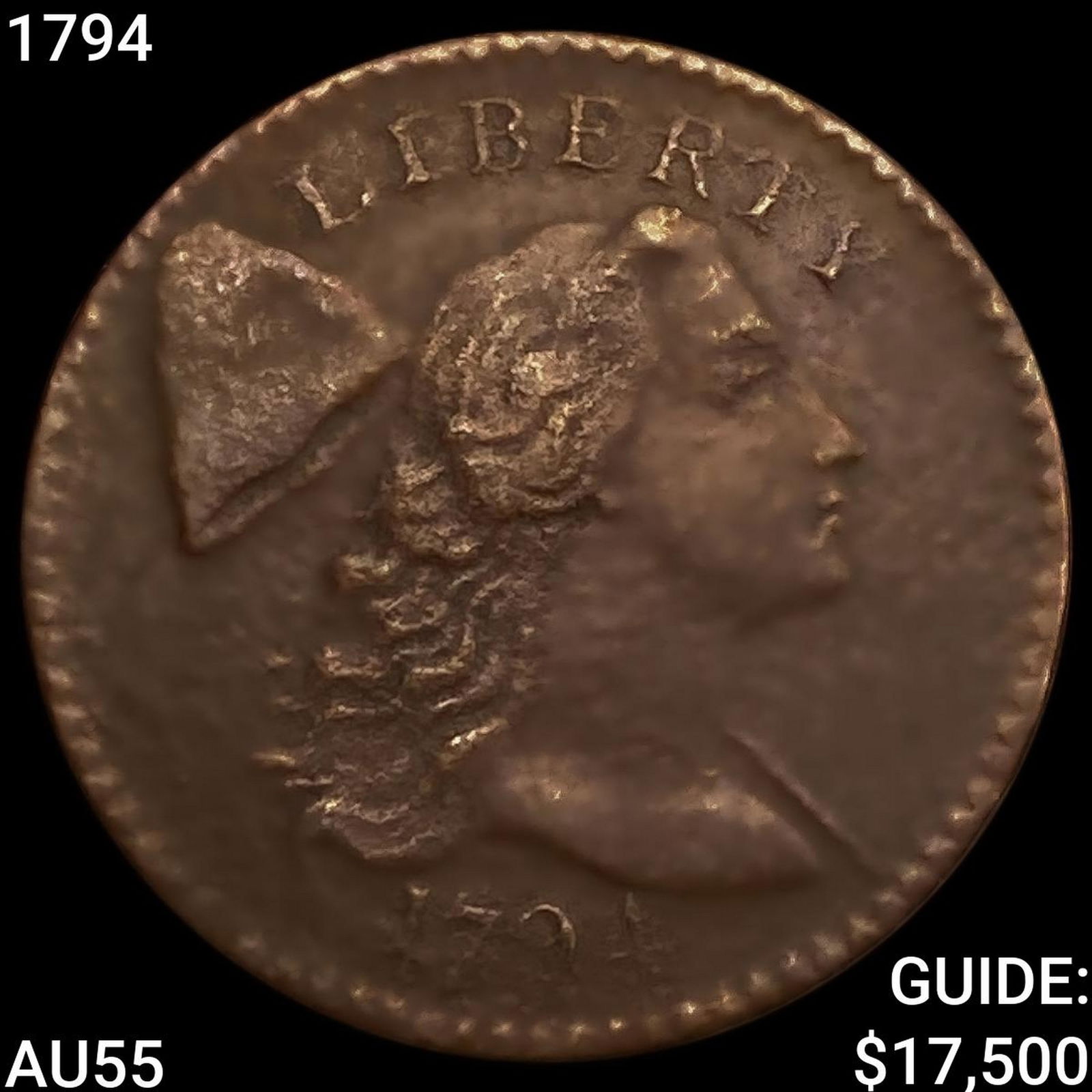 1794 Liberty Cap Large Cent HIGH GRADE (1 of 2)