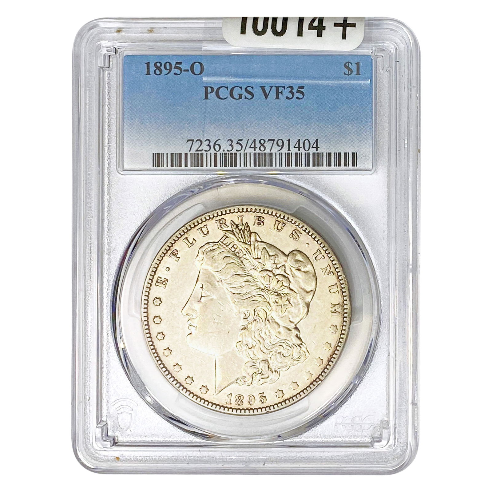 1895-O Morgan Silver Dollar PCGS VF35 (1 of 2)