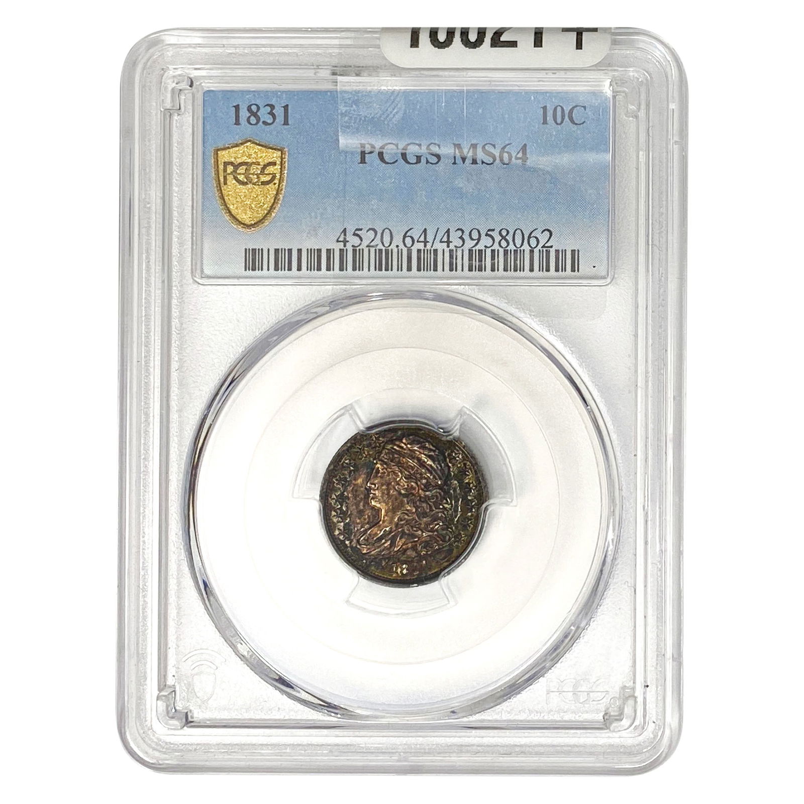 1831 Capped Bust Dime PCGS MS64 (1 of 2)