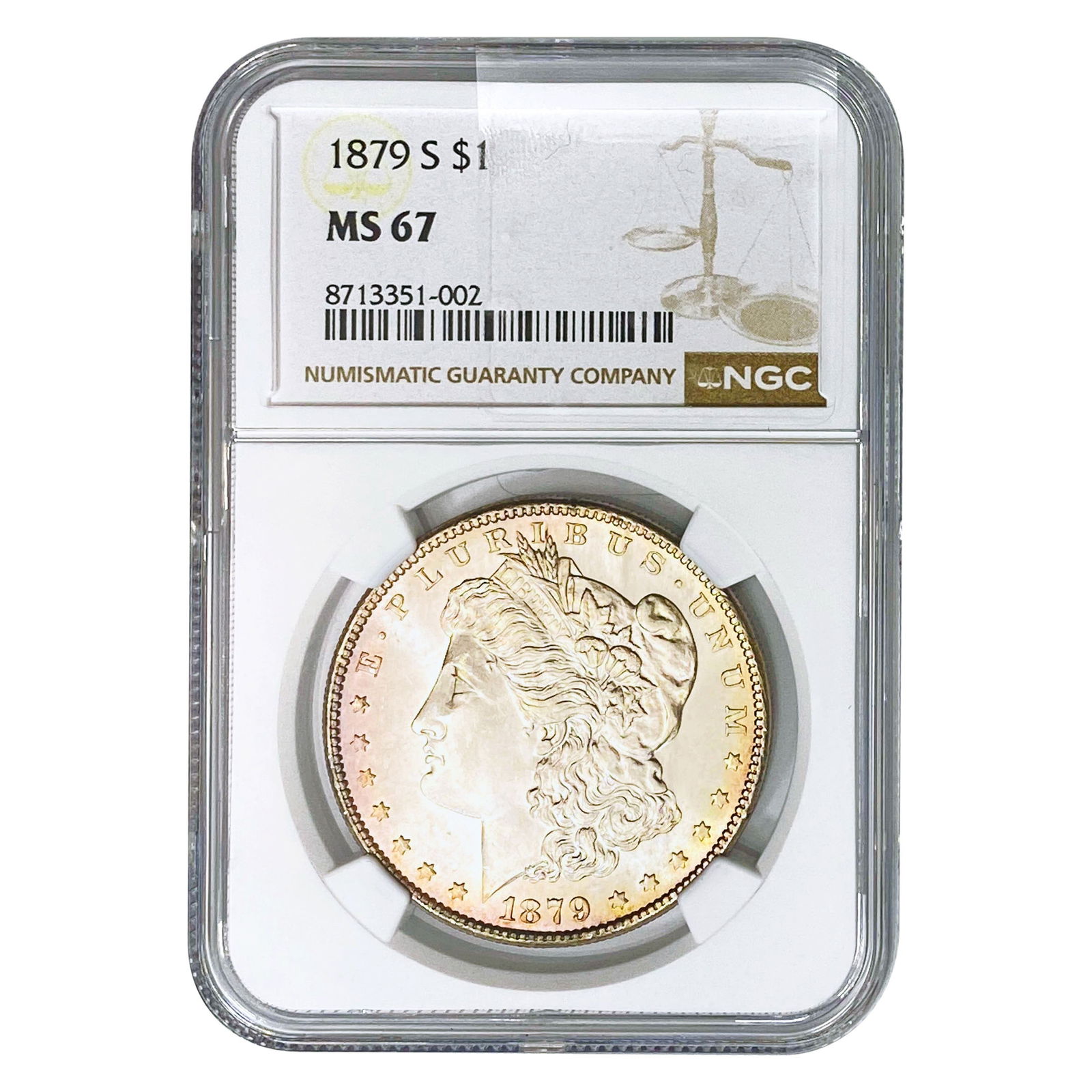 1879-S Morgan Silver Dollar NGC MS67 (1 of 2)