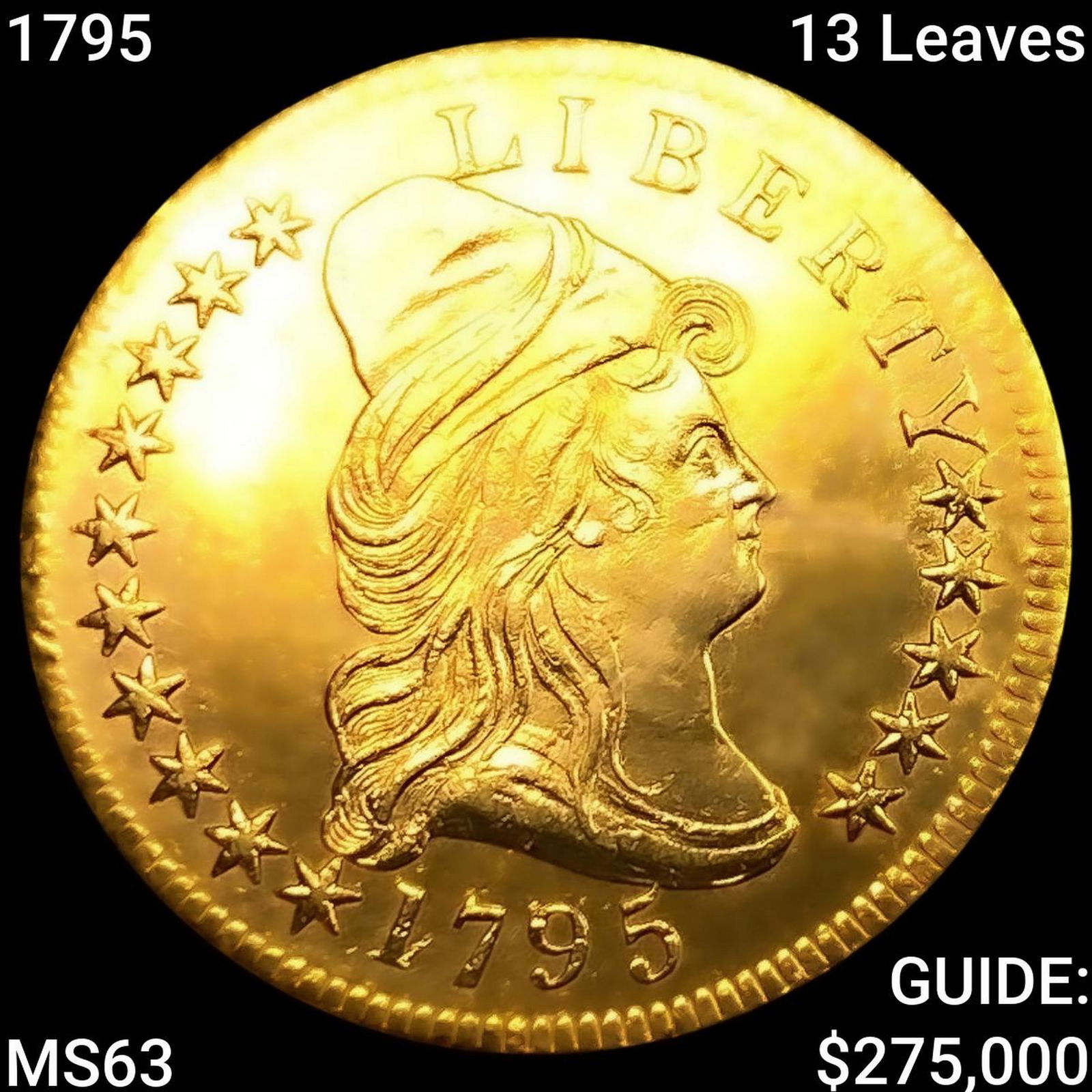 1795 13 Leaves $10 Gold Eagle CHOICE BU (1 of 2)