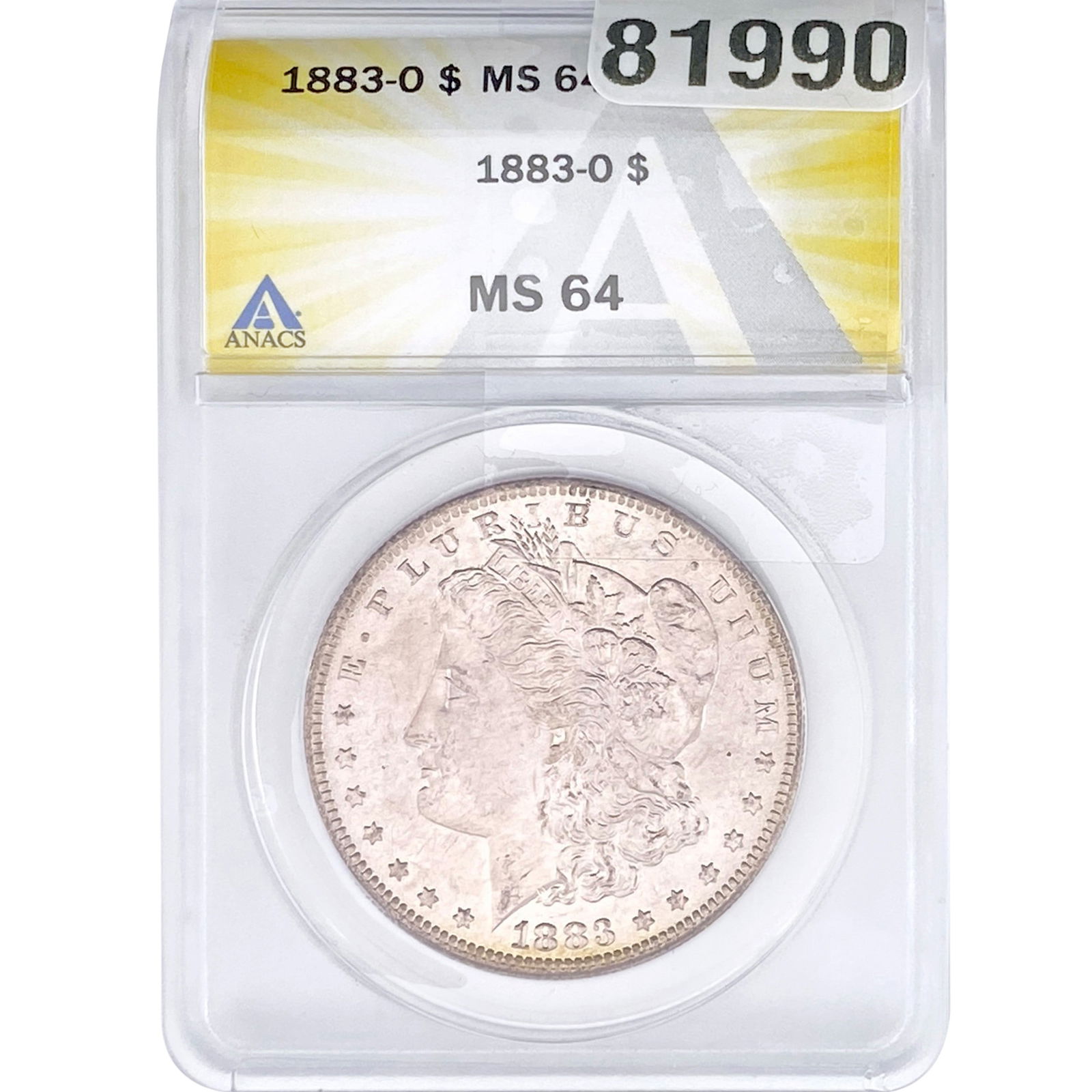 1883-O Morgan Silver Dollar ANACS MS64 (1 of 2)