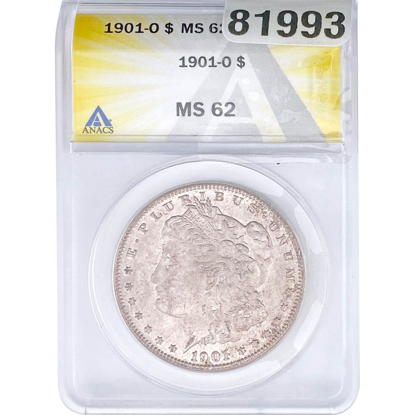 1901-O Morgan Silver Dollar ANACS MS62 (1 of 2)