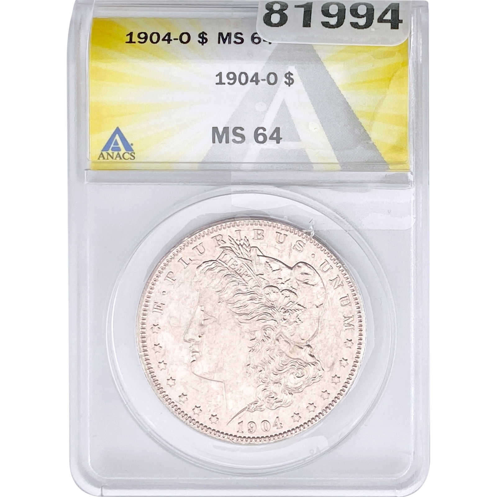 1904-O Morgan Silver Dollar ANACS MS64 (1 of 2)