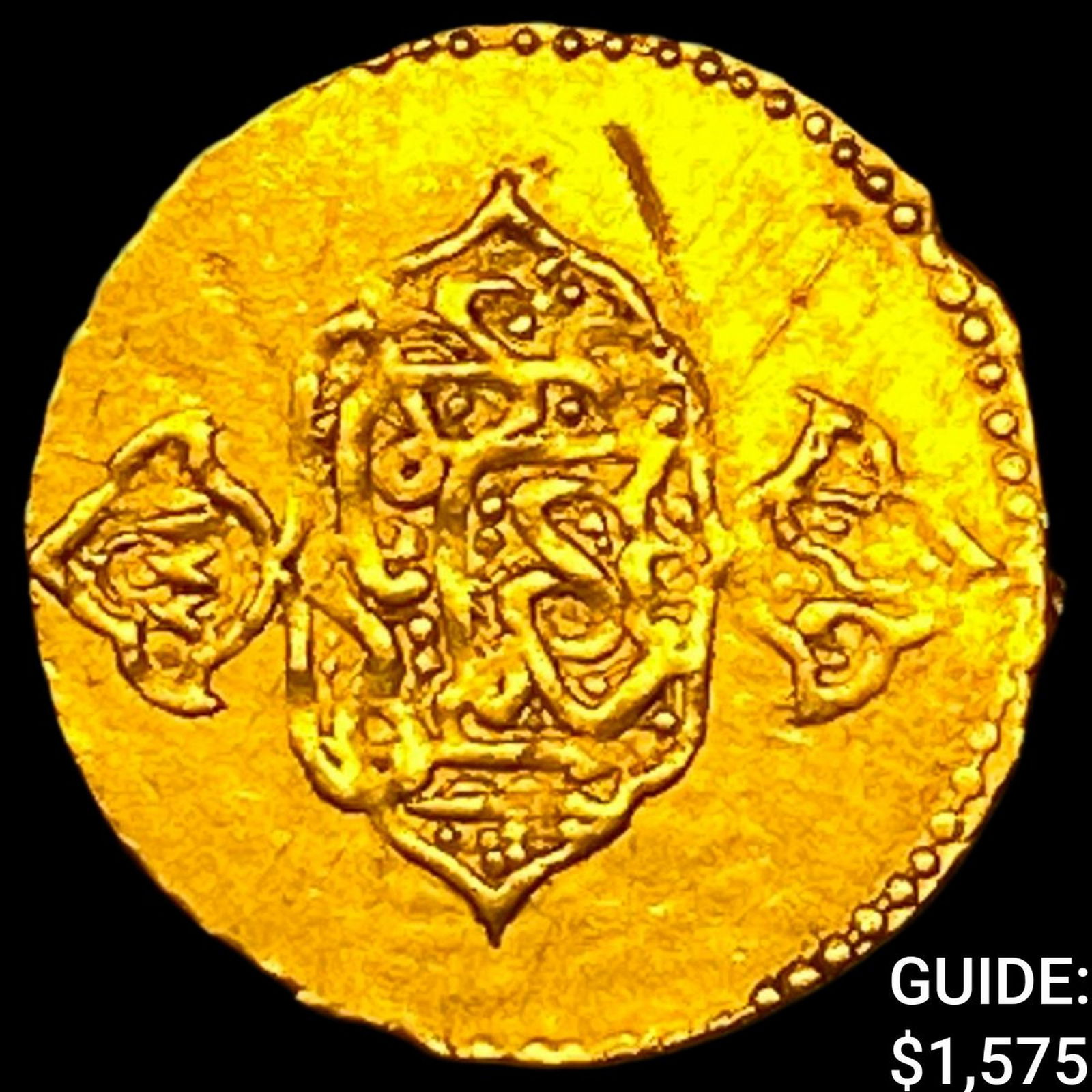 Egypt Gold Ashrafi 1600-1700 CHOICE AU (1 of 2)