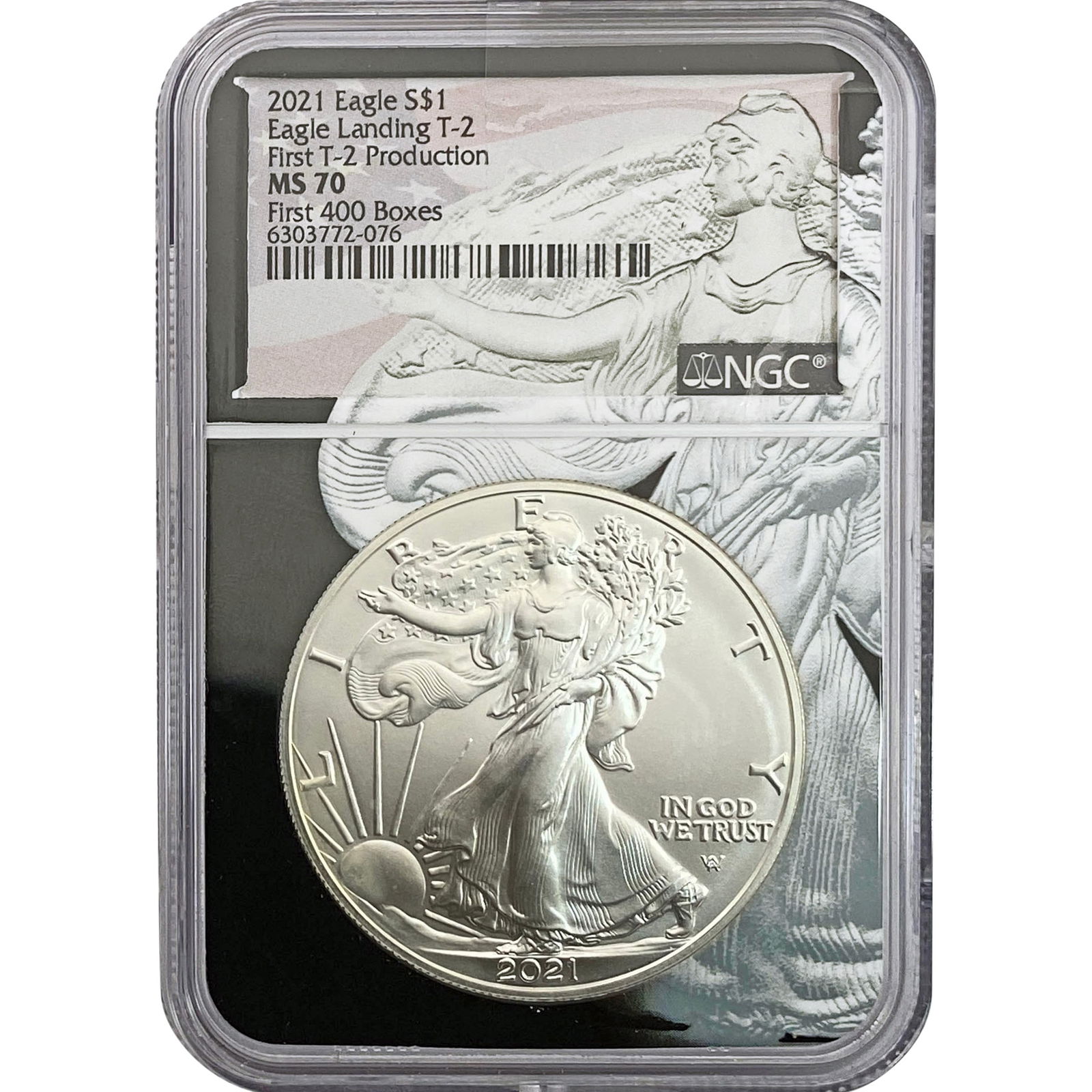 2021 NGC MS70 Silver 1OZ SE Landing (1 of 2)