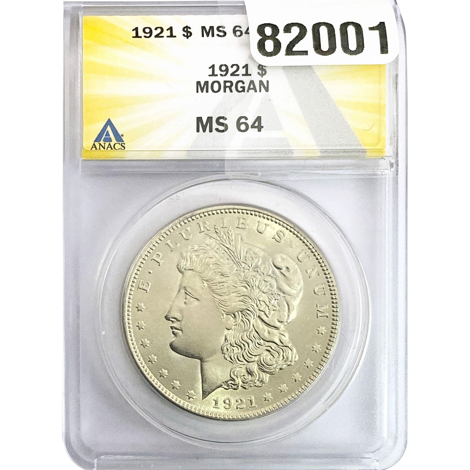 1921 Morgan Silver Dollar ANACS MS64 (1 of 2)