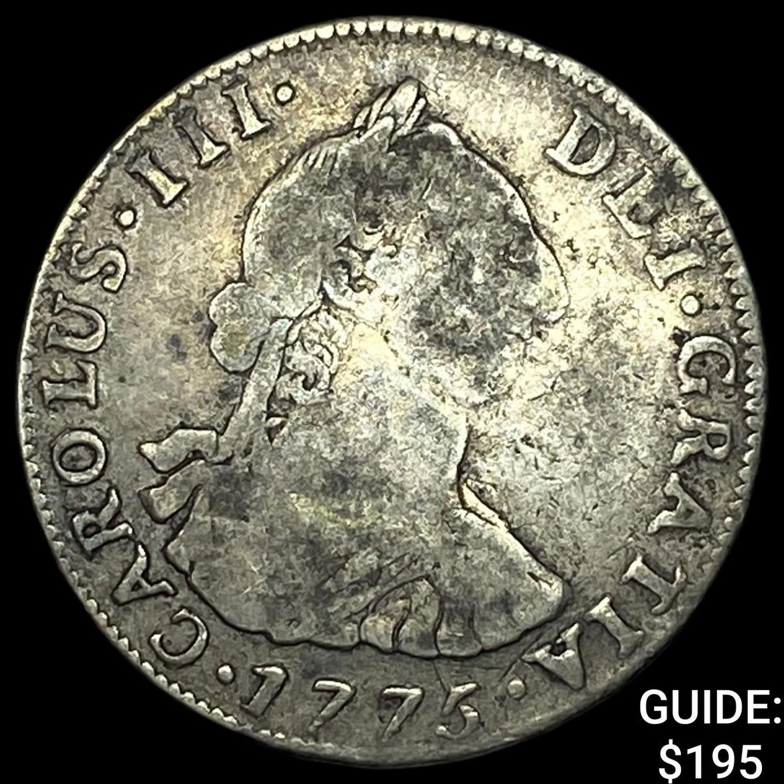 1775 Bolivia Silver 4 Reales NEARLY UNCIRCULATED (1 of 2)