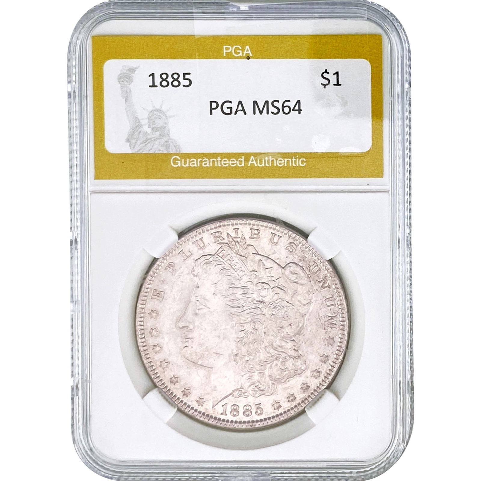 1885 Morgan Silver Dollar PGA MS64 (1 of 2)