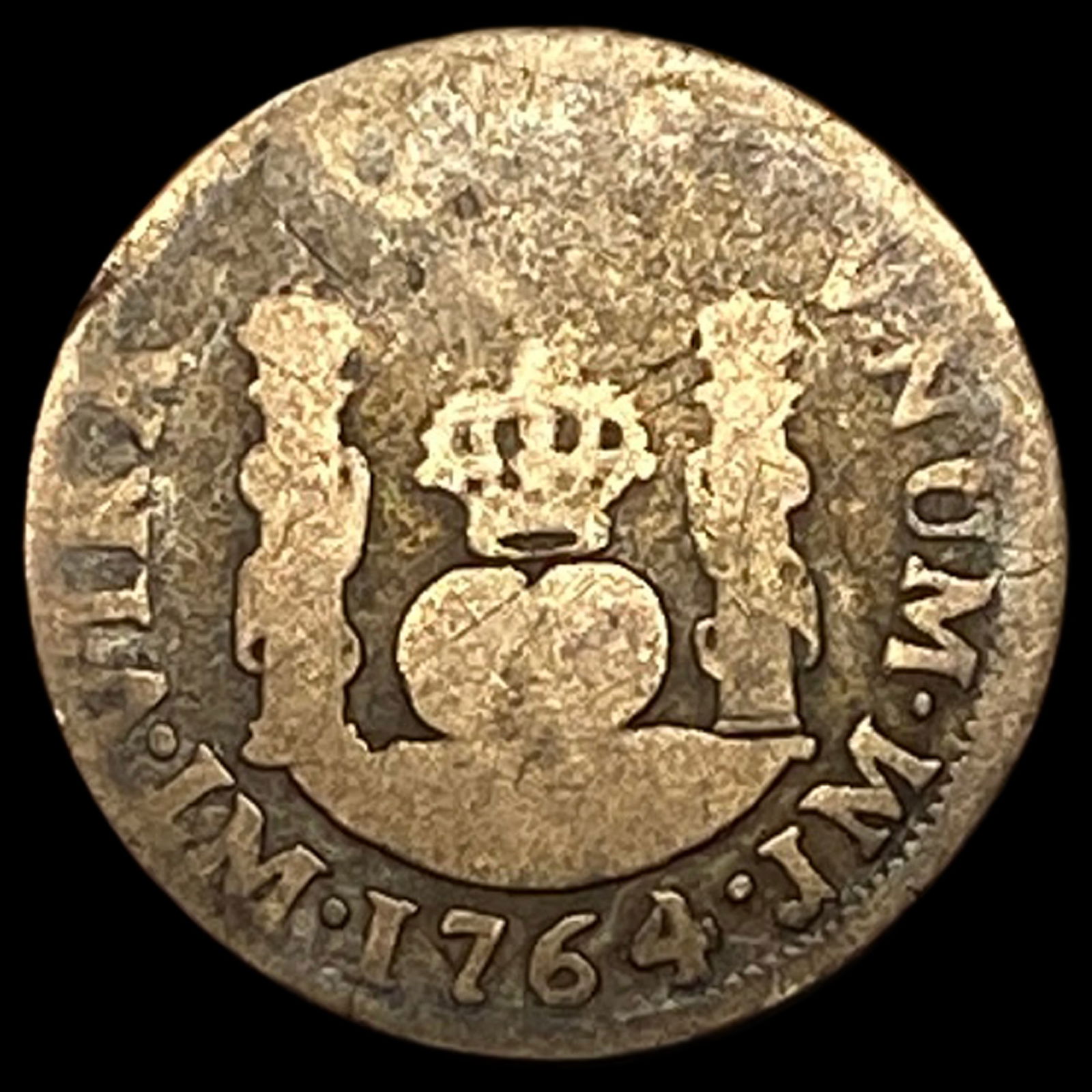 1764 Peru Silver 1 Reale NEARLY UNCIRCULATED (1 of 2)