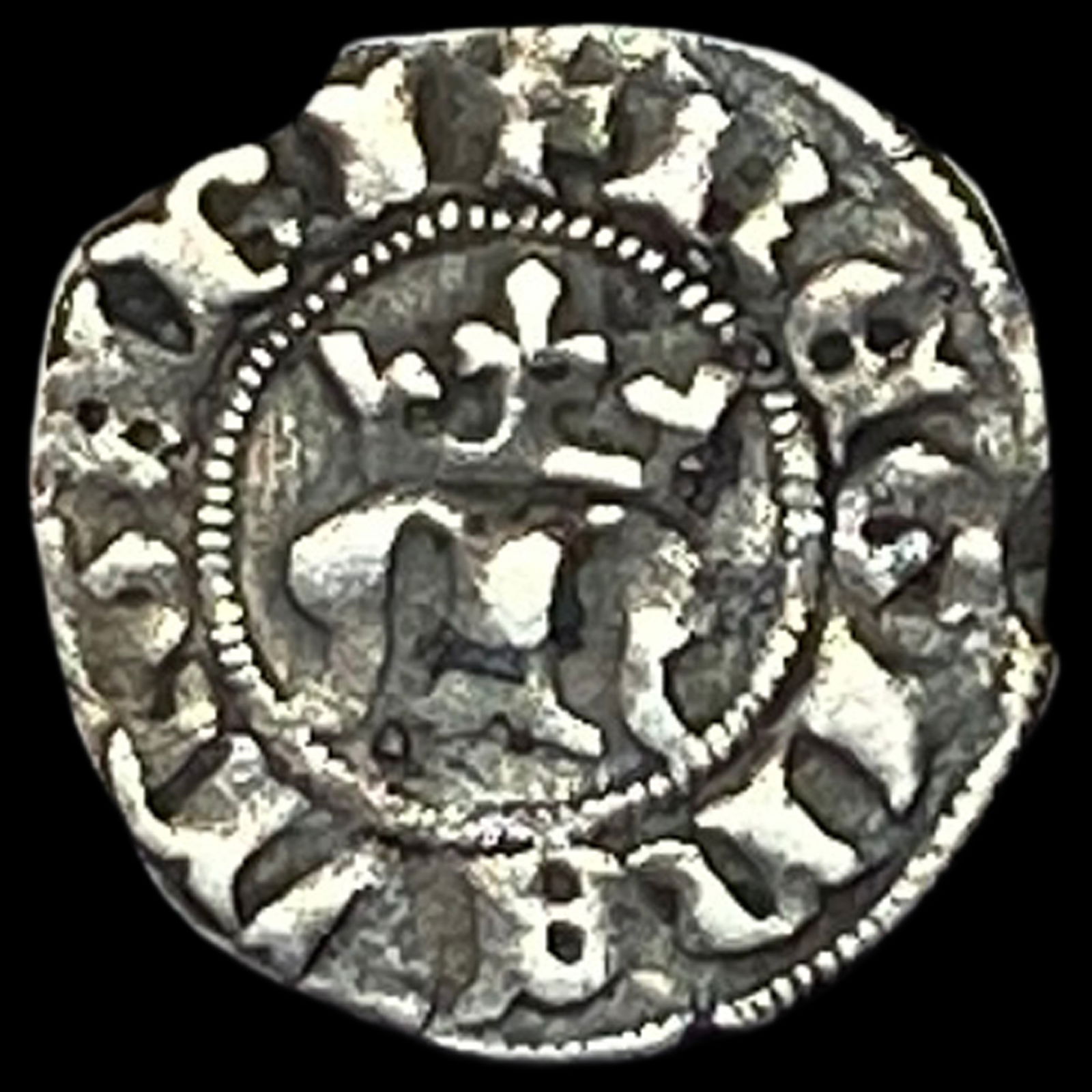 Hungary Maria 1385-1395 Silver Denar NEARLY UNCIRCULATED (1 of 2)