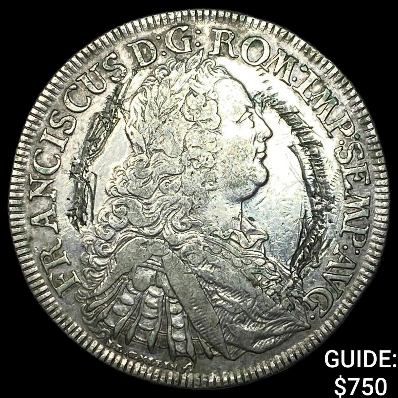 Germany, Regensburg Silver 1 Thaler NEARLY UNCIRCULATED (1 of 2)