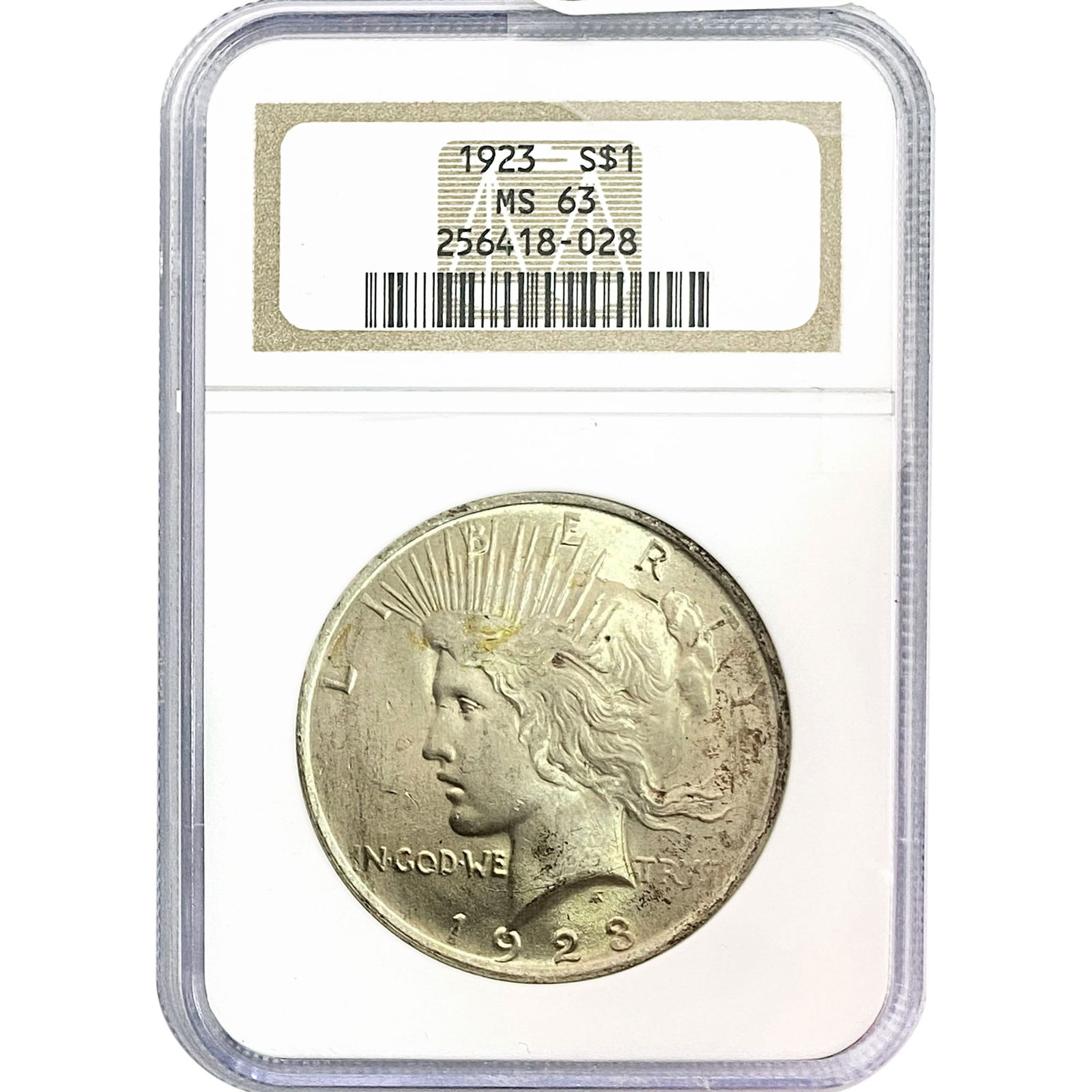 1923 Morgan Silver Dollar NGC MS63 (1 of 2)