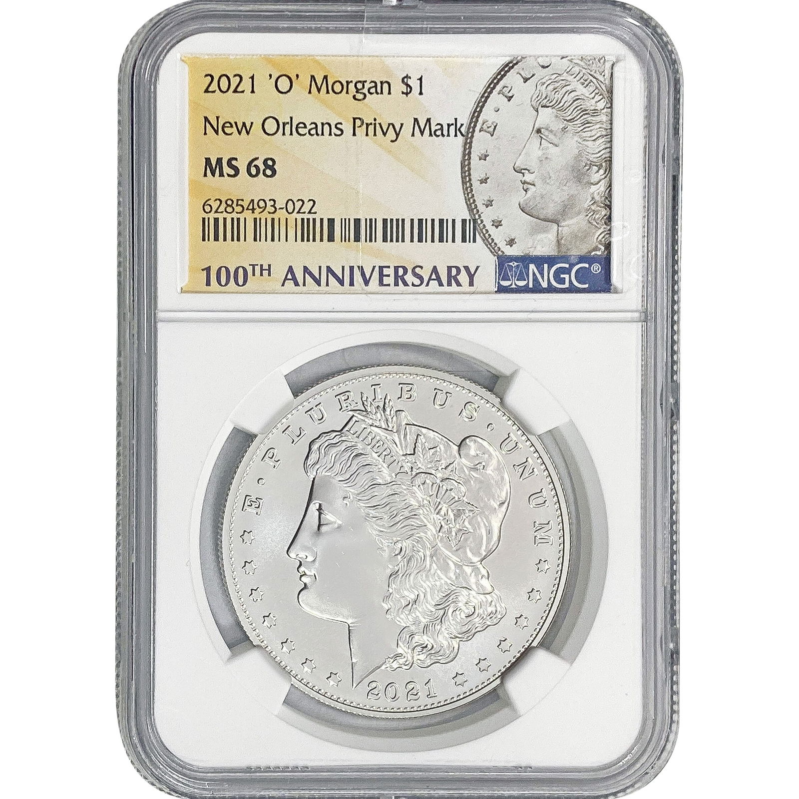 2021-O Morgan Silver Dollar NGC MS68 (1 of 2)