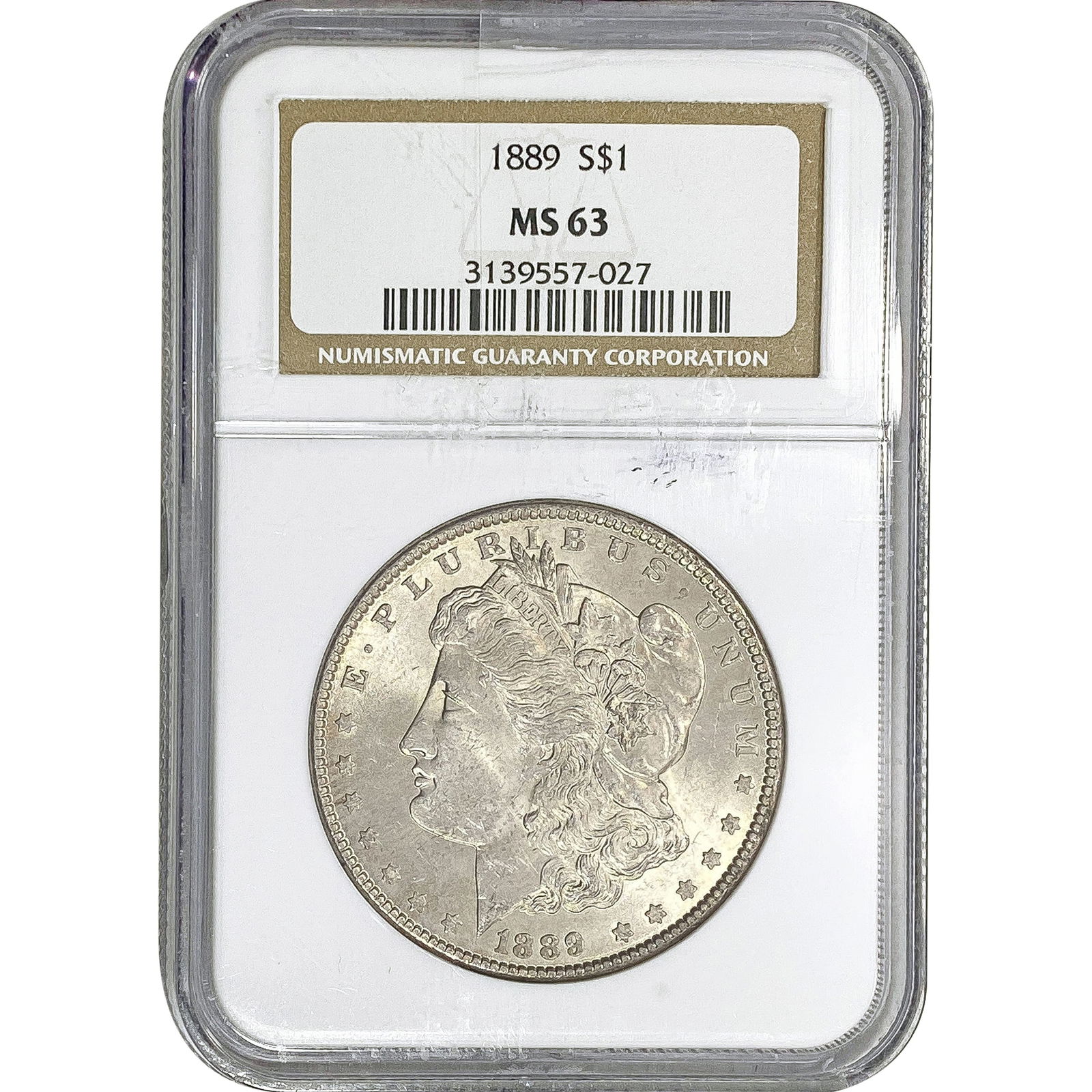 1889 Morgan Silver Dollar NGC MS63 (1 of 2)