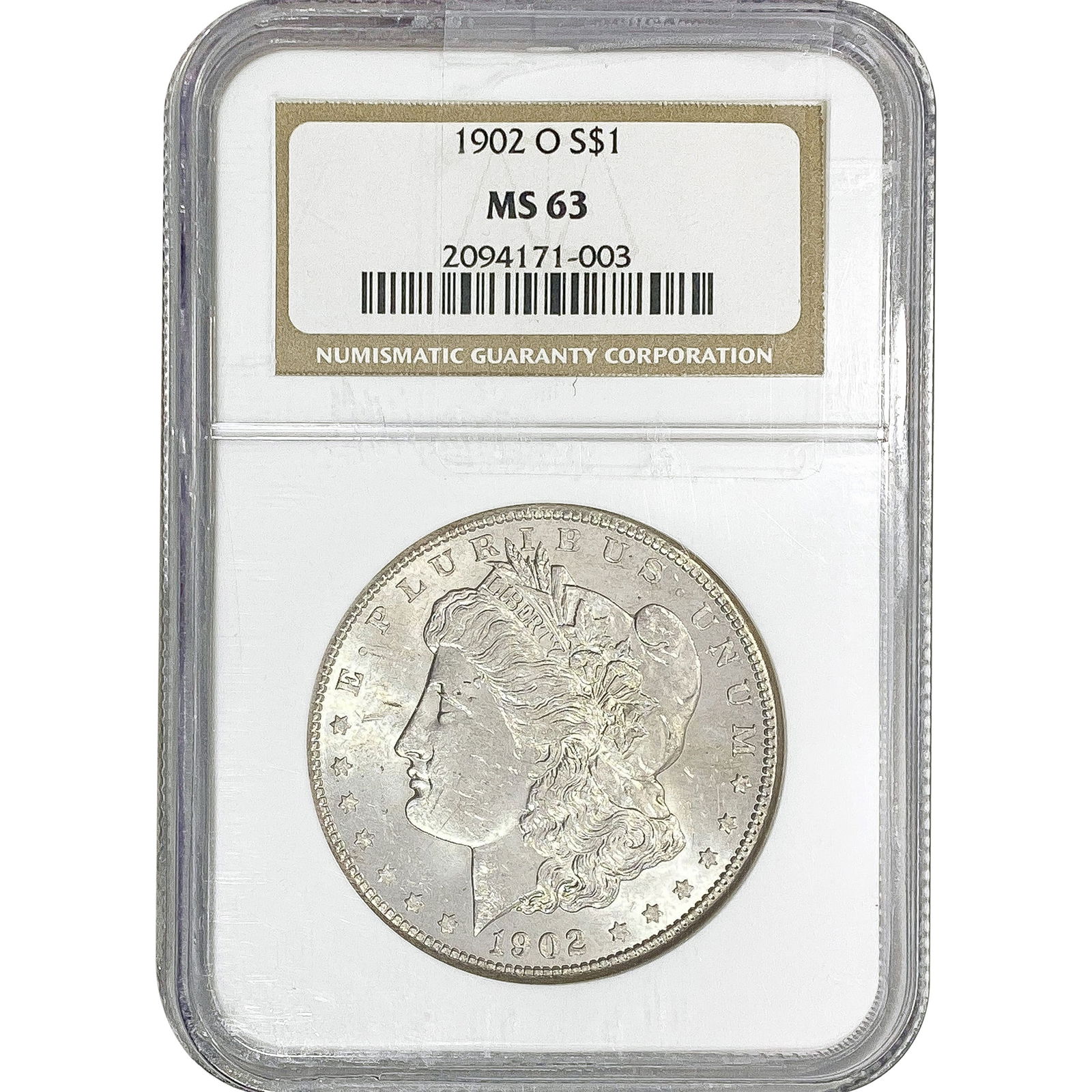 1902-O Morgan Silver Dollar NGC MS63 (1 of 2)