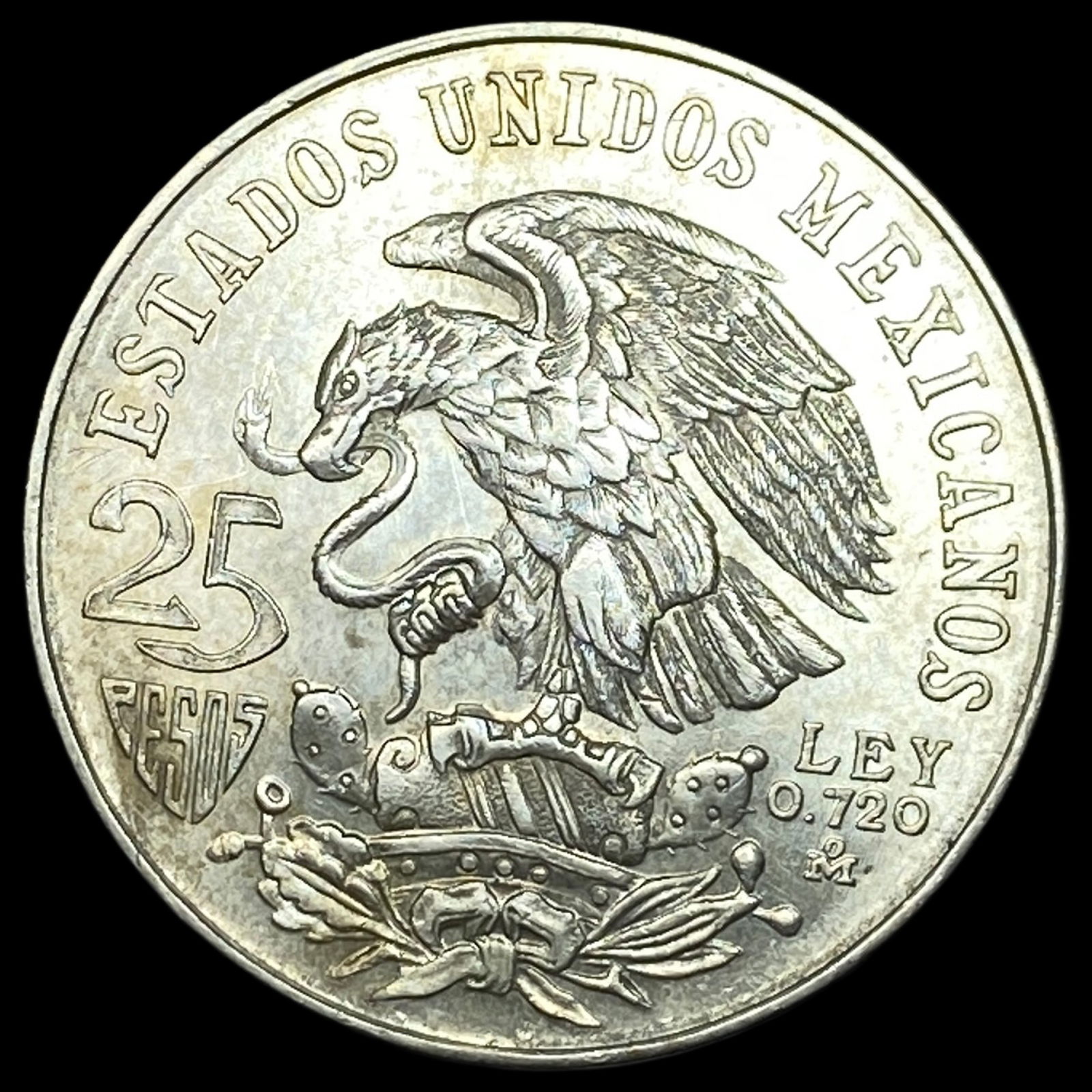 1968 Mexico Silver 25 Pesos UNCIRCULATED (1 of 2)